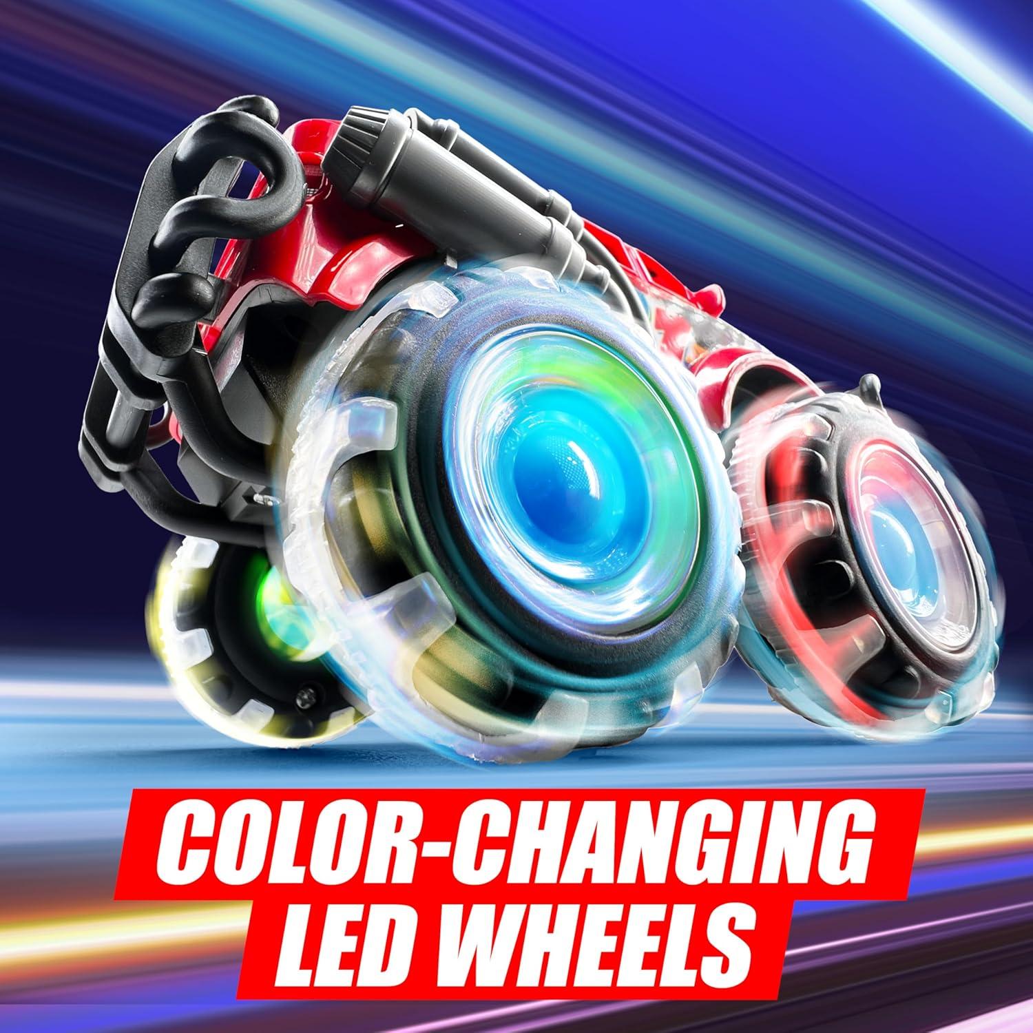 Paquete de 3 Camiones Monster GlowRover con Ruedas LED