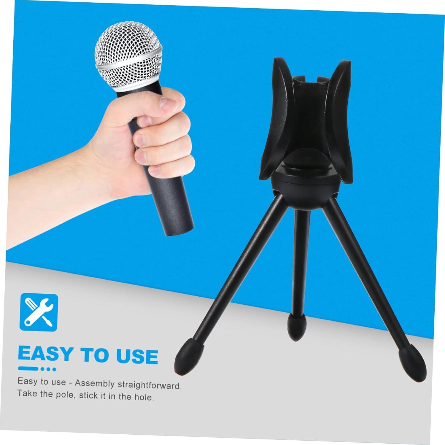 Soporte de Micrófono de Escritorio SUPVOX - 3 Piezas Plegables