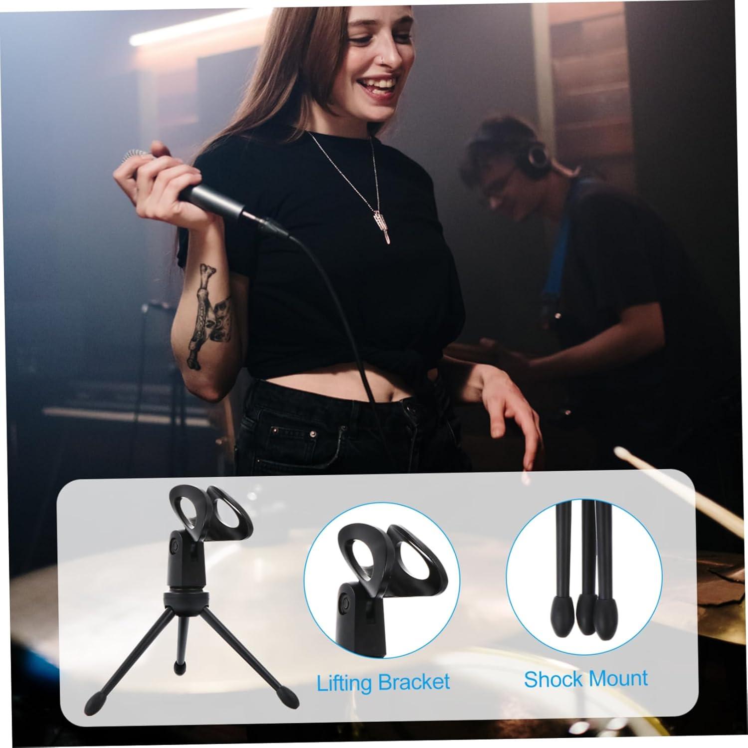 Soporte de Micrófono de Escritorio SUPVOX - 3 Piezas Plegables