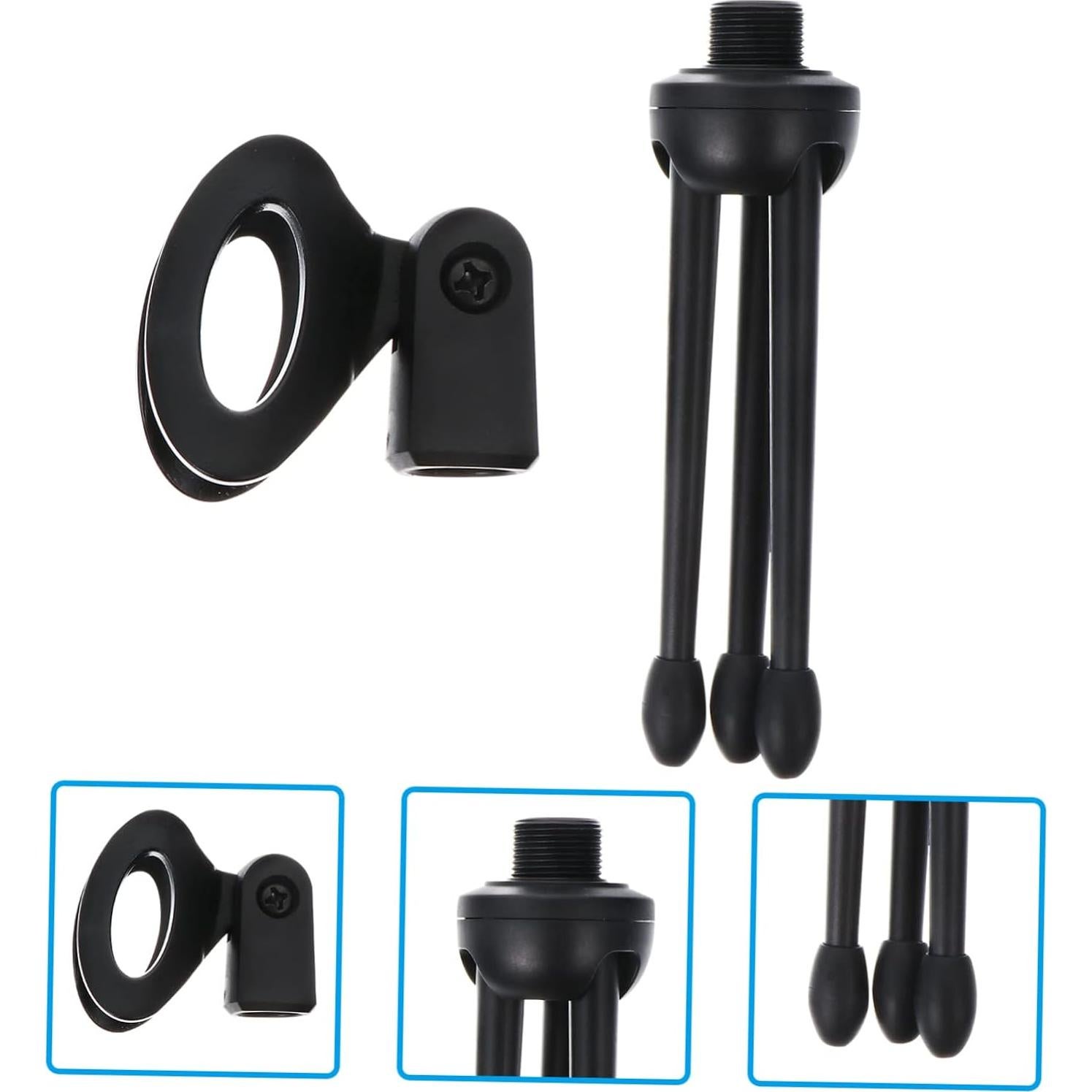 Soporte de Micrófono de Escritorio SUPVOX - 3 Piezas Plegables