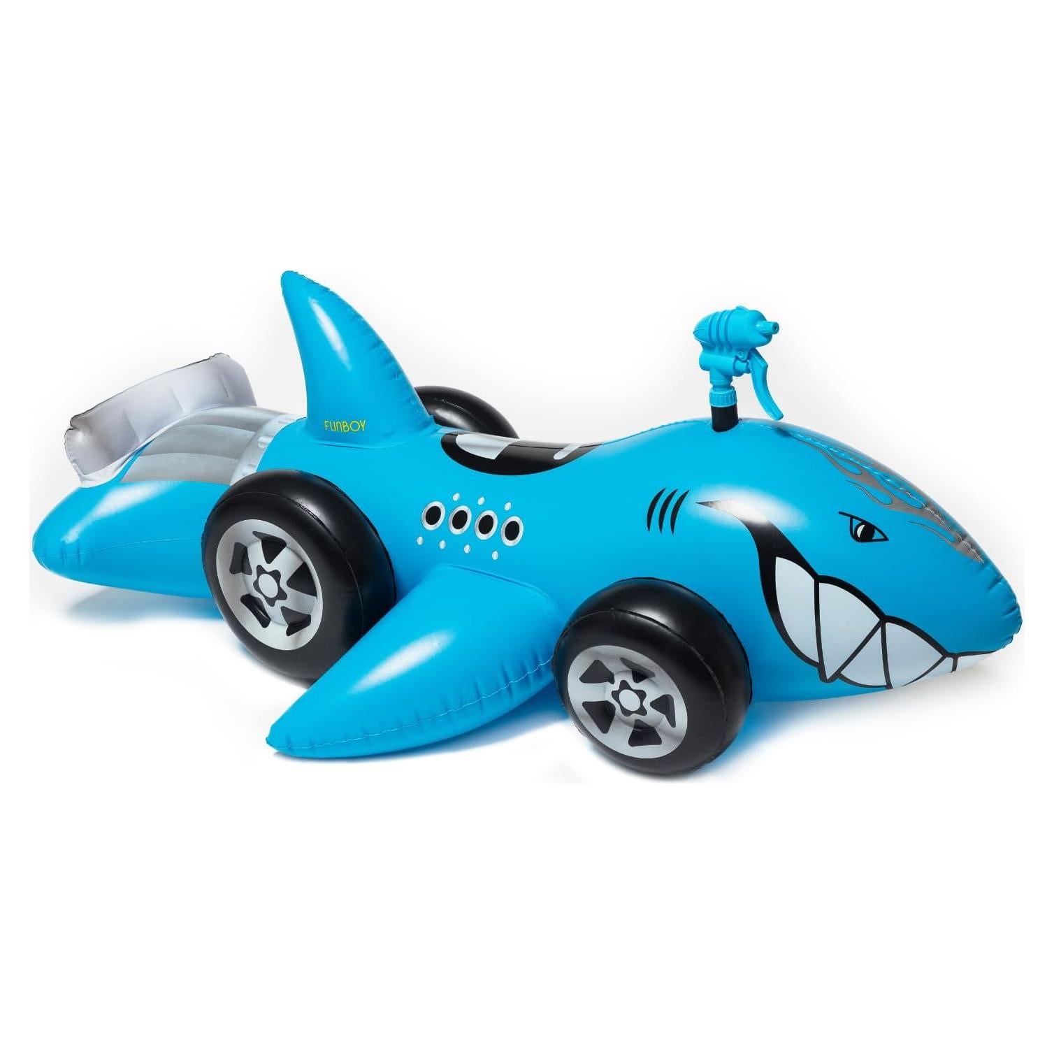 Flotador de piscina FUNBOY Sharkruiser Hot Wheels 116x91 cm