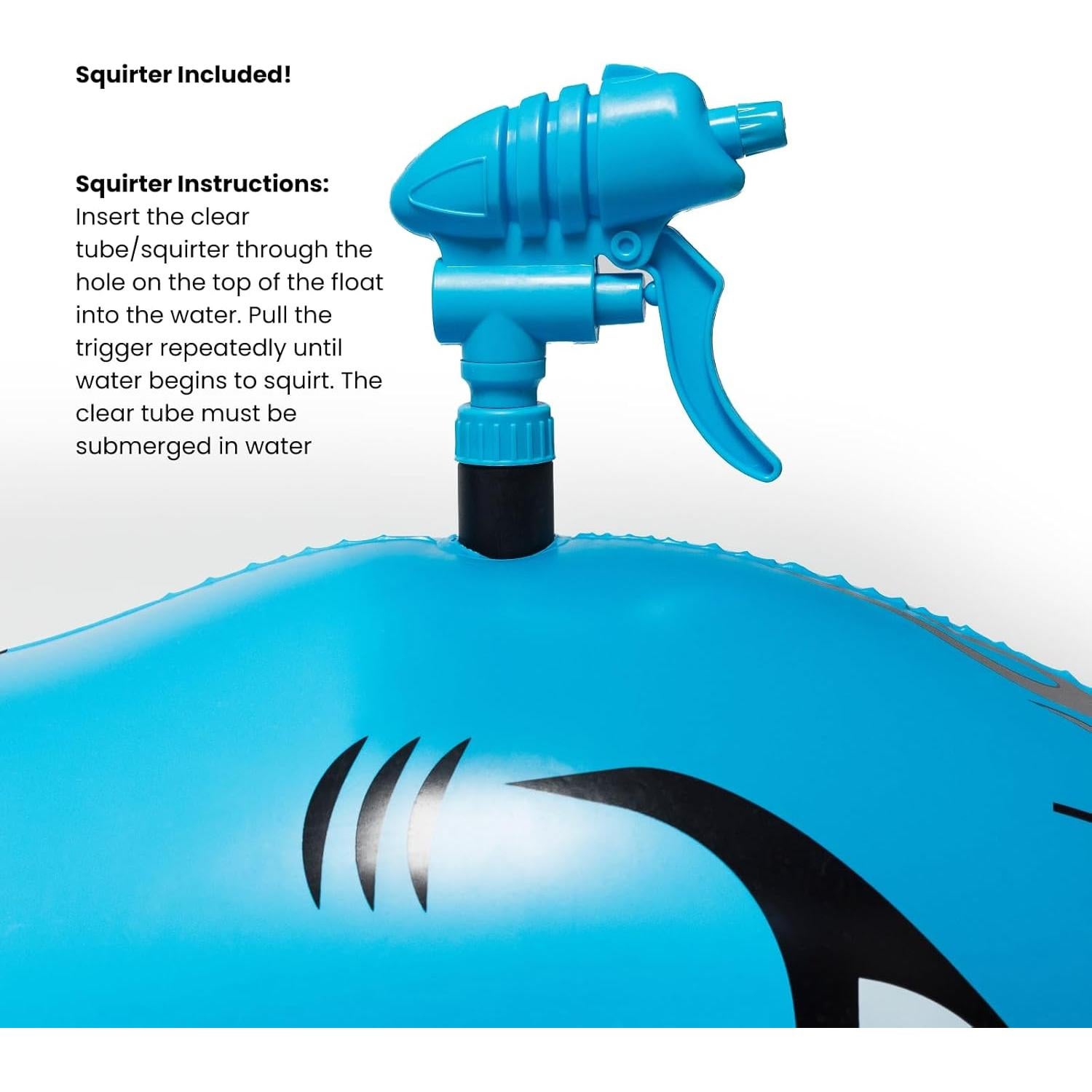 Flotador de piscina FUNBOY Sharkruiser Hot Wheels 116x91 cm