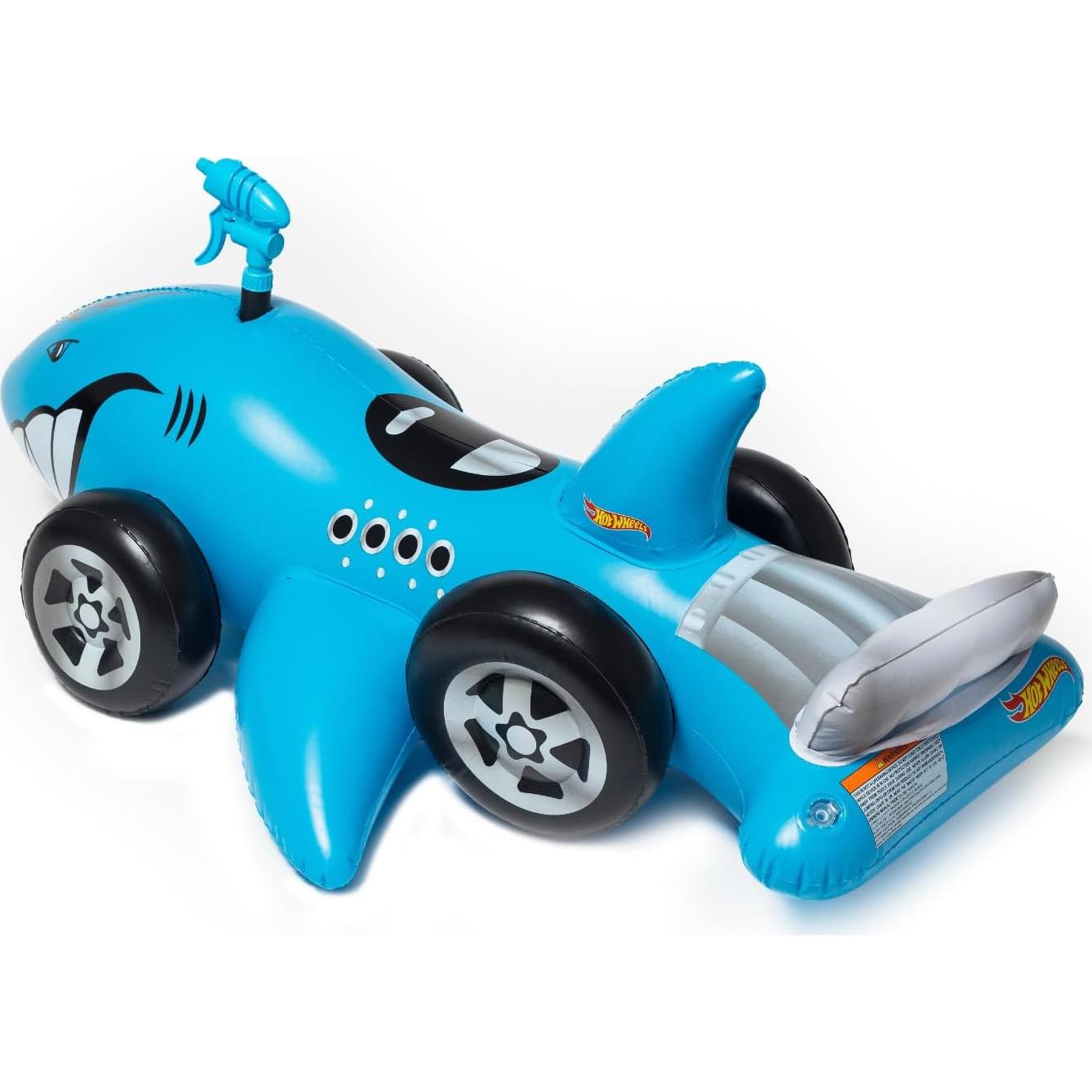Flotador de piscina FUNBOY Sharkruiser Hot Wheels 116x91 cm