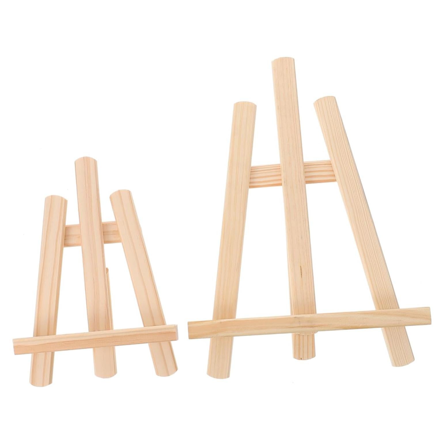 Soporte de Teléfono de Madera STOBOK 2 Piezas Plegable