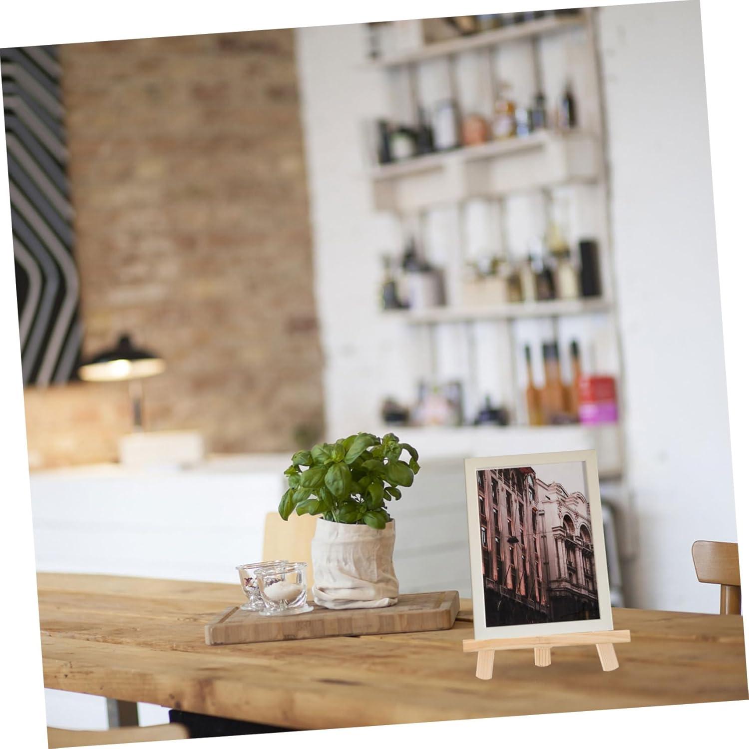 Soporte de Teléfono de Madera STOBOK 2 Piezas Plegable