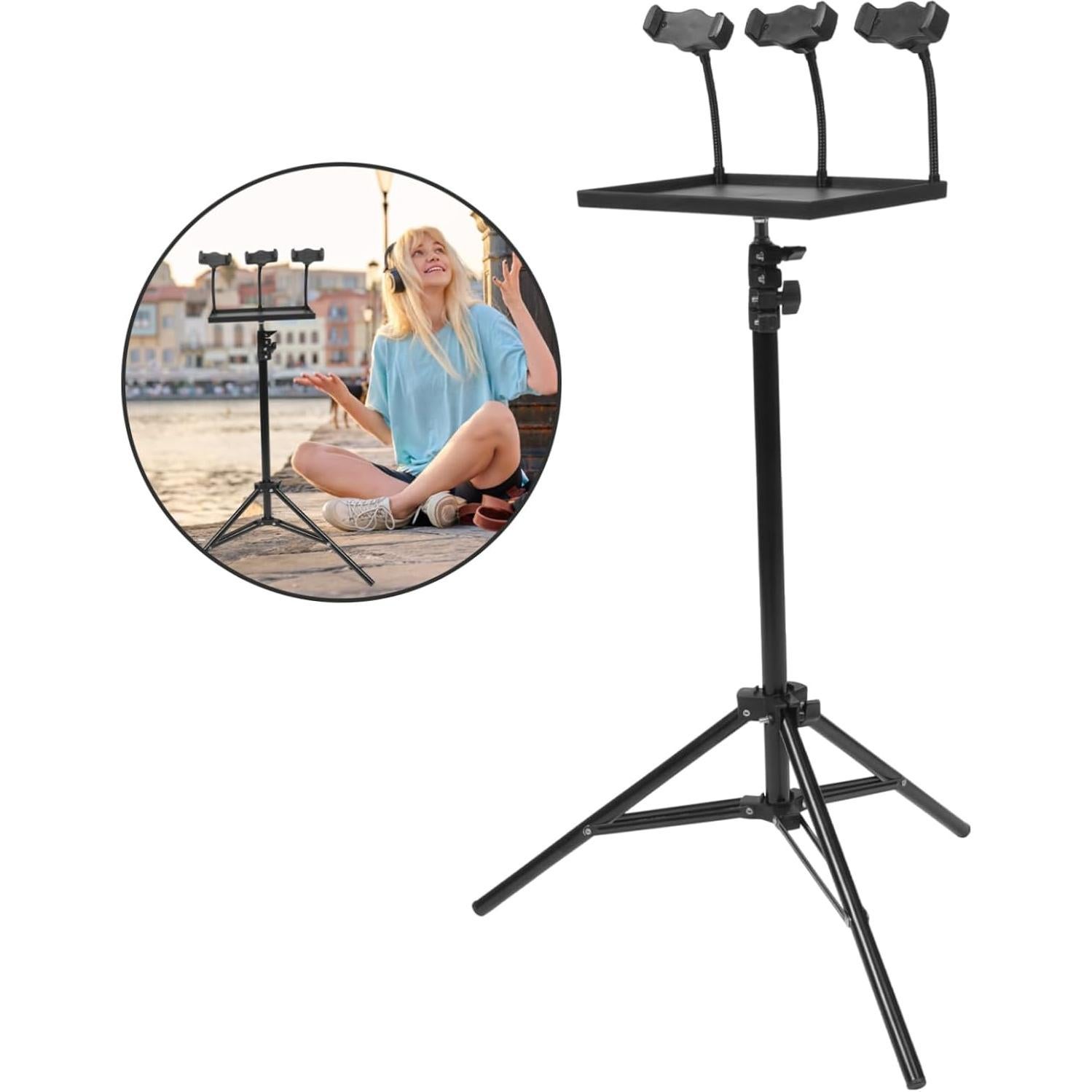 Soporte de Proyector Kisangel Ajustable Portátil 170cm