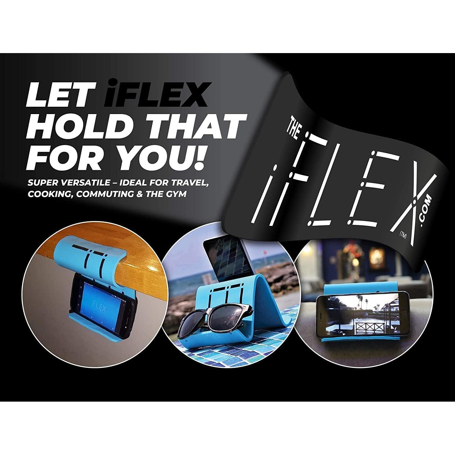 Soporte Ajustable para Teléfono y Tableta iFLEX Negro