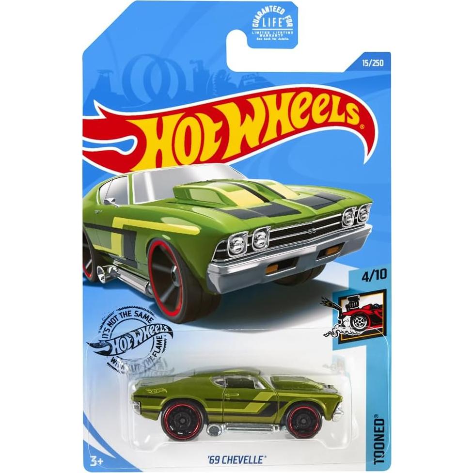 Hot Wheels 2020 Tooned '69 Chevelle Verde 1:64