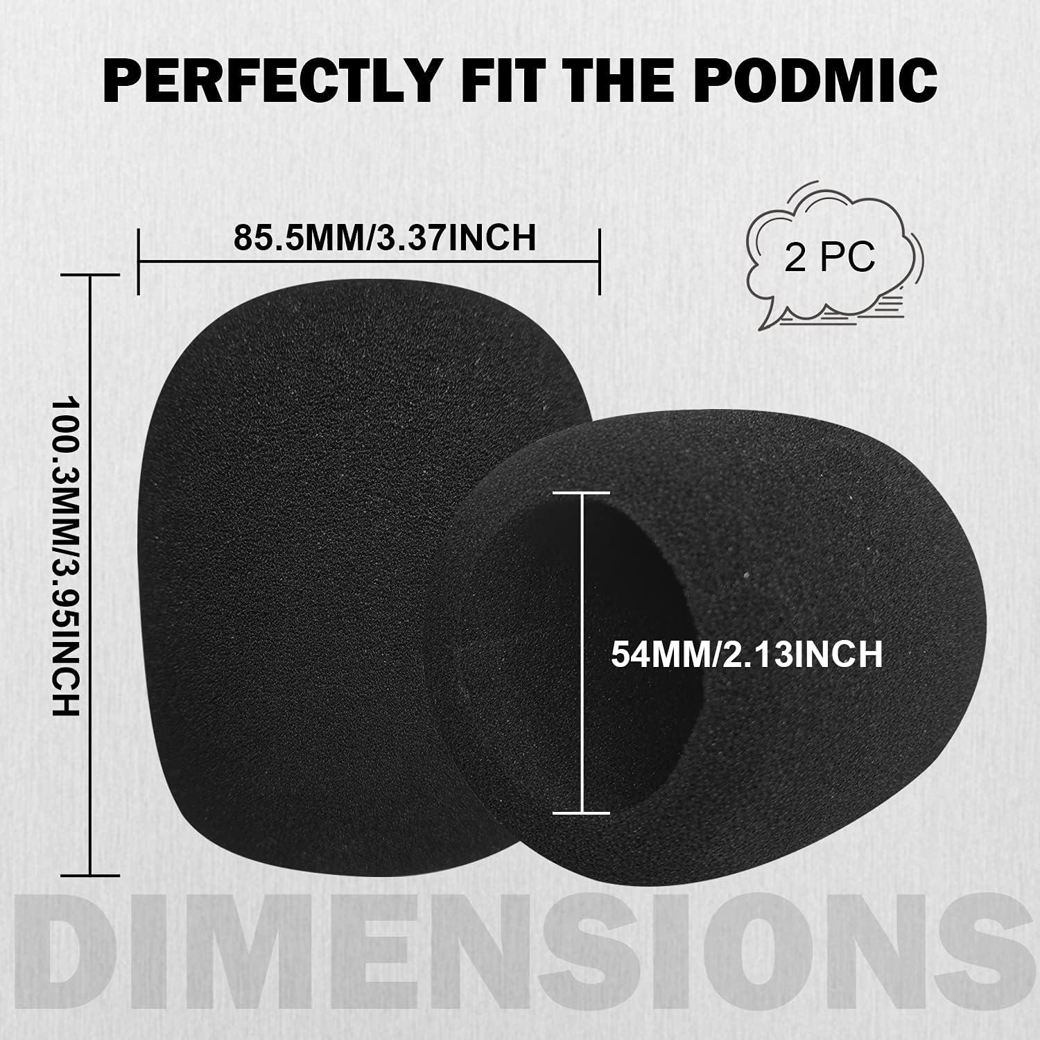 Filtro de espuma para micrófono Rode PodMic NT1-A NT-USB NT2-A
