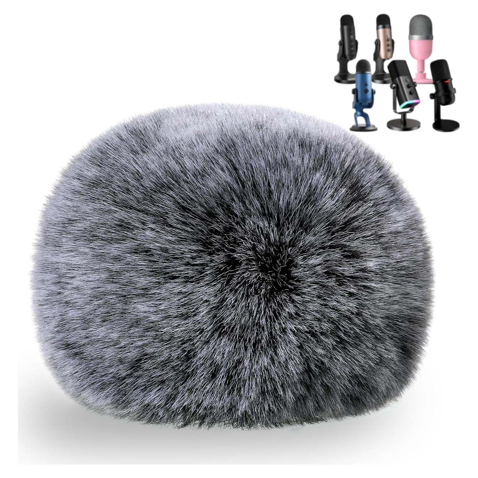 Filtro Pop ZealSound para Micrófono Blue Yeti - Cubierta de Piel de Oveja