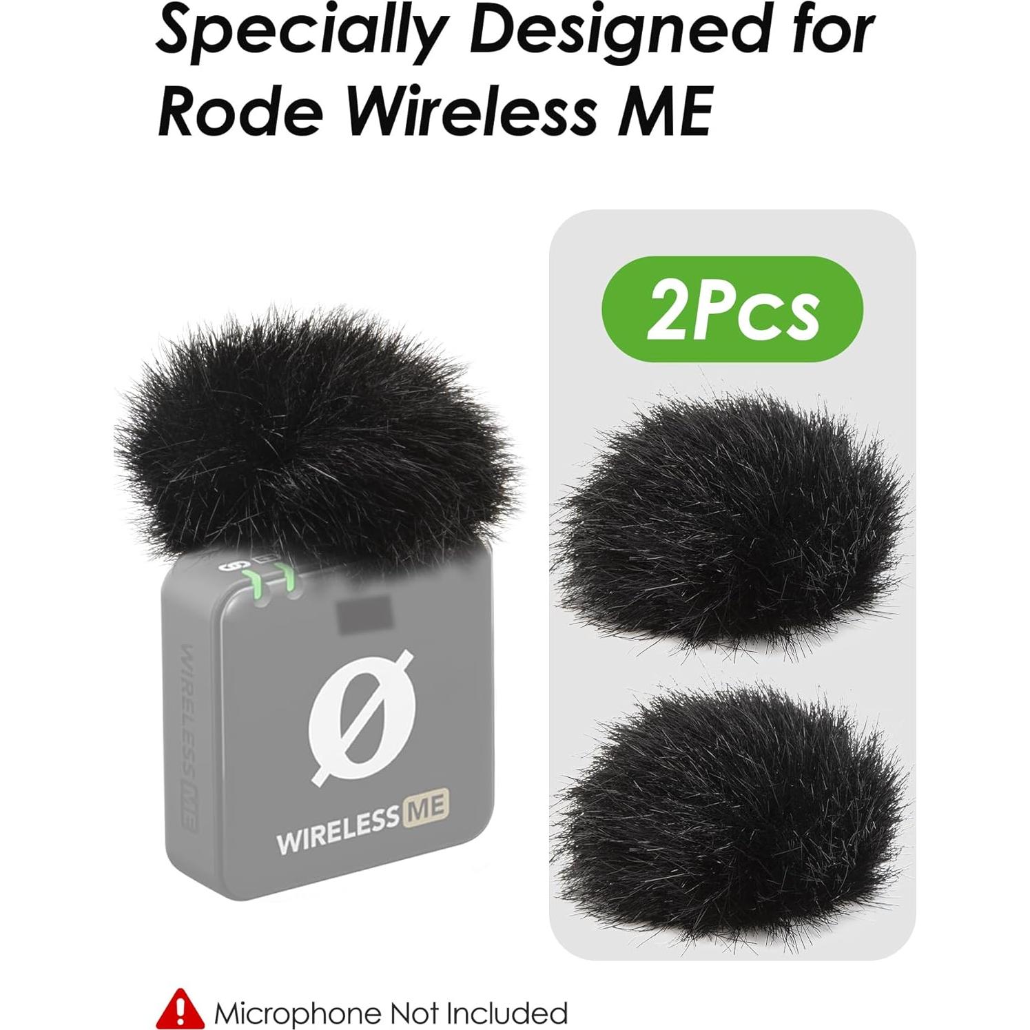 Filtro Pop YOUSHARES para Micrófono Rode Wireless ME - 2 Pcs