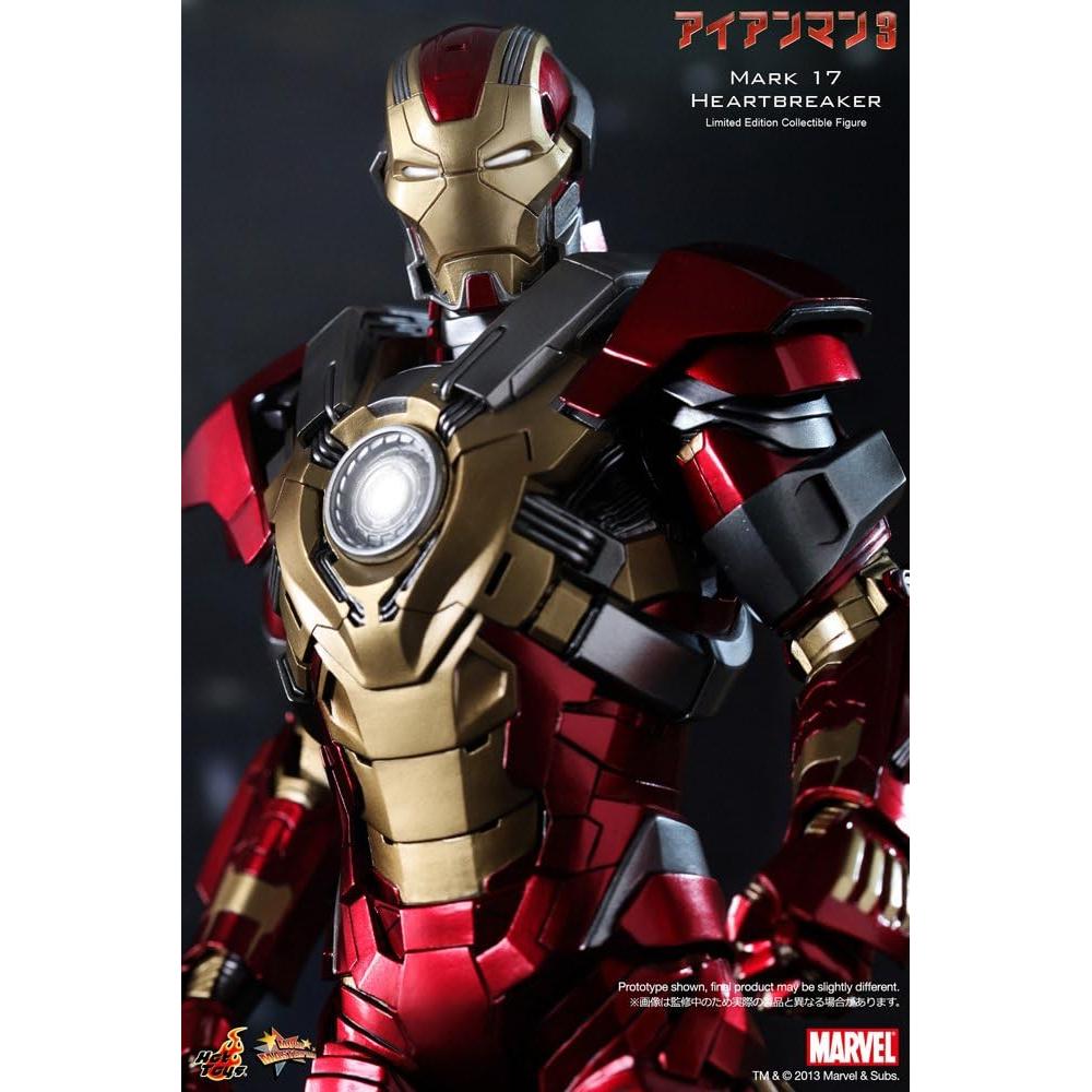 Figura de Acción Hot Toys Iron Man 3 Mark 17 Heartbreaker 1/6