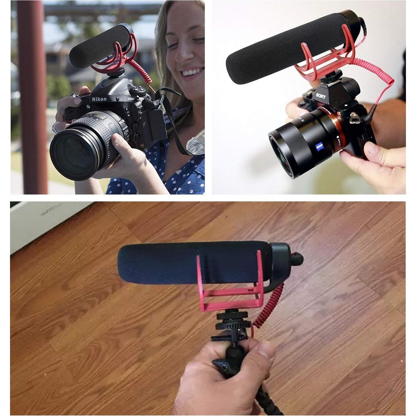 Funda de espuma Deadcat SUNMON para micrófono Rode VideoMic Go