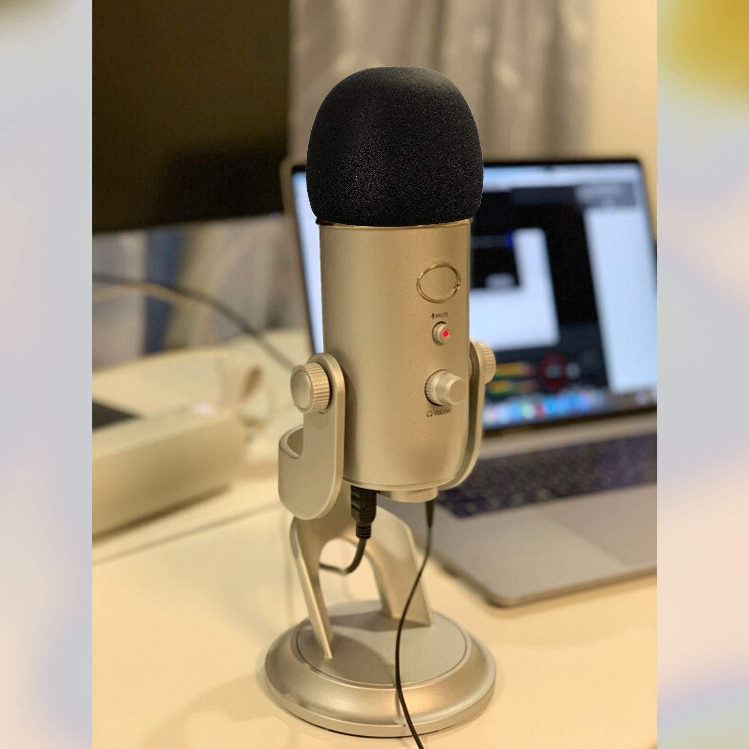Cubierta de Micrófono ChromLives 3 en 1 para Blue Yeti