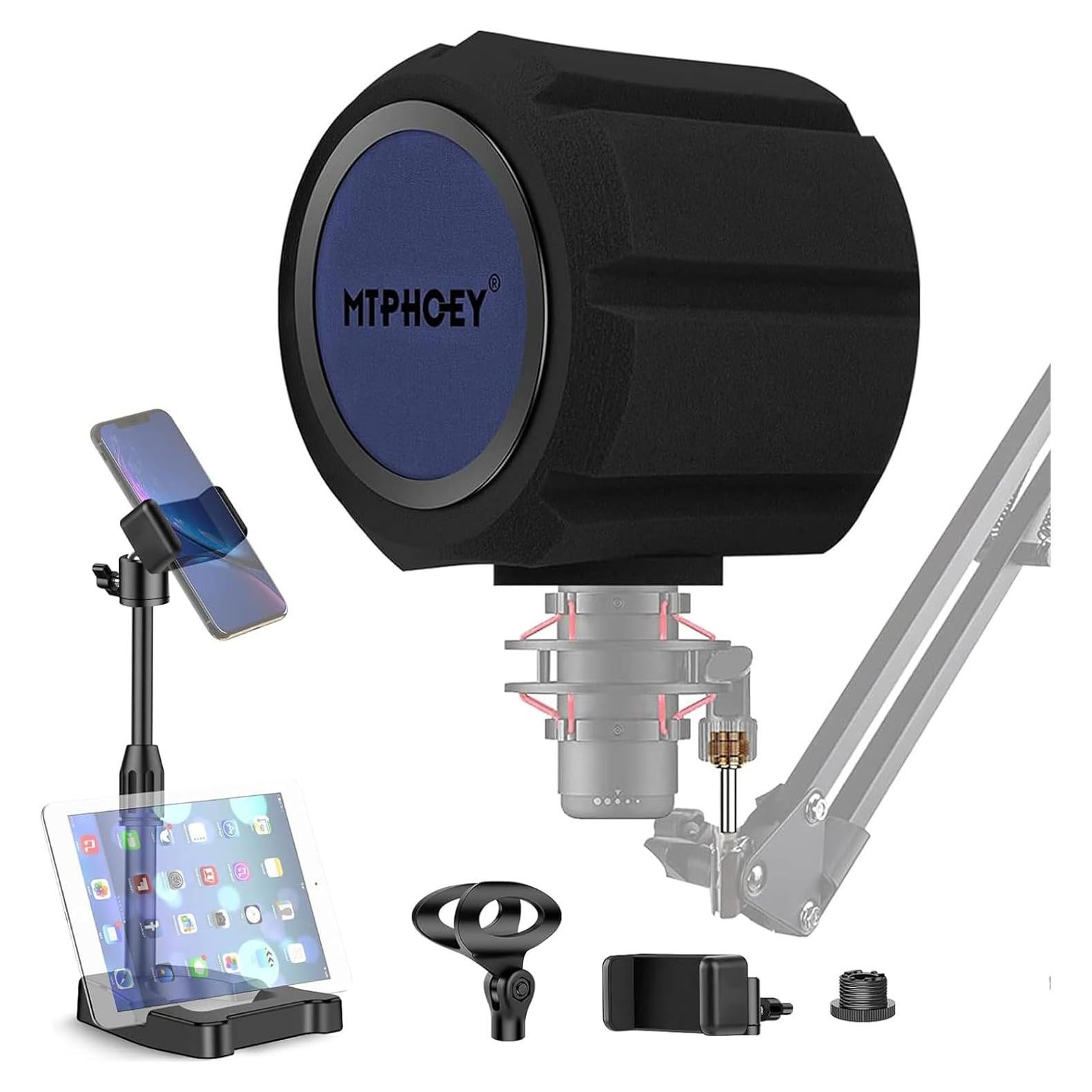 Filtro Pop de Pantalla de Viento para Micrófono MT-POP-01