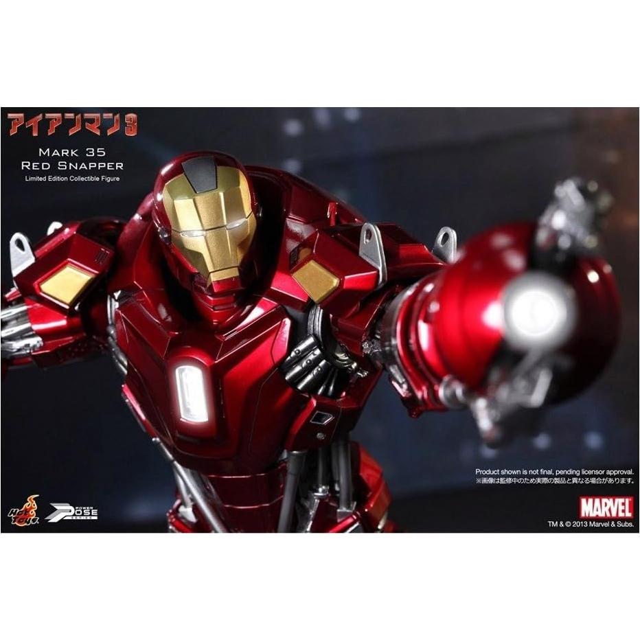 Figura Hot Toys Iron Man 3 Mark 35 Red Snapper 1/6