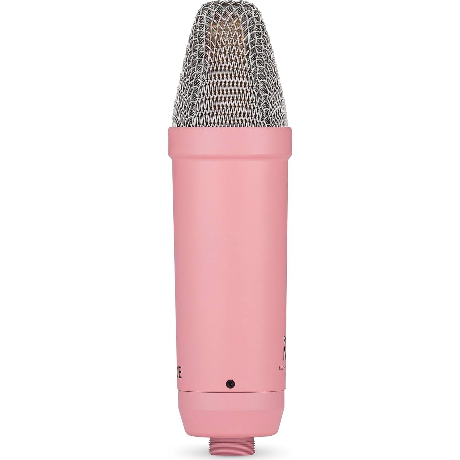Micrófono de Condensador Rode NT1 Rosa con Soporte y Filtro