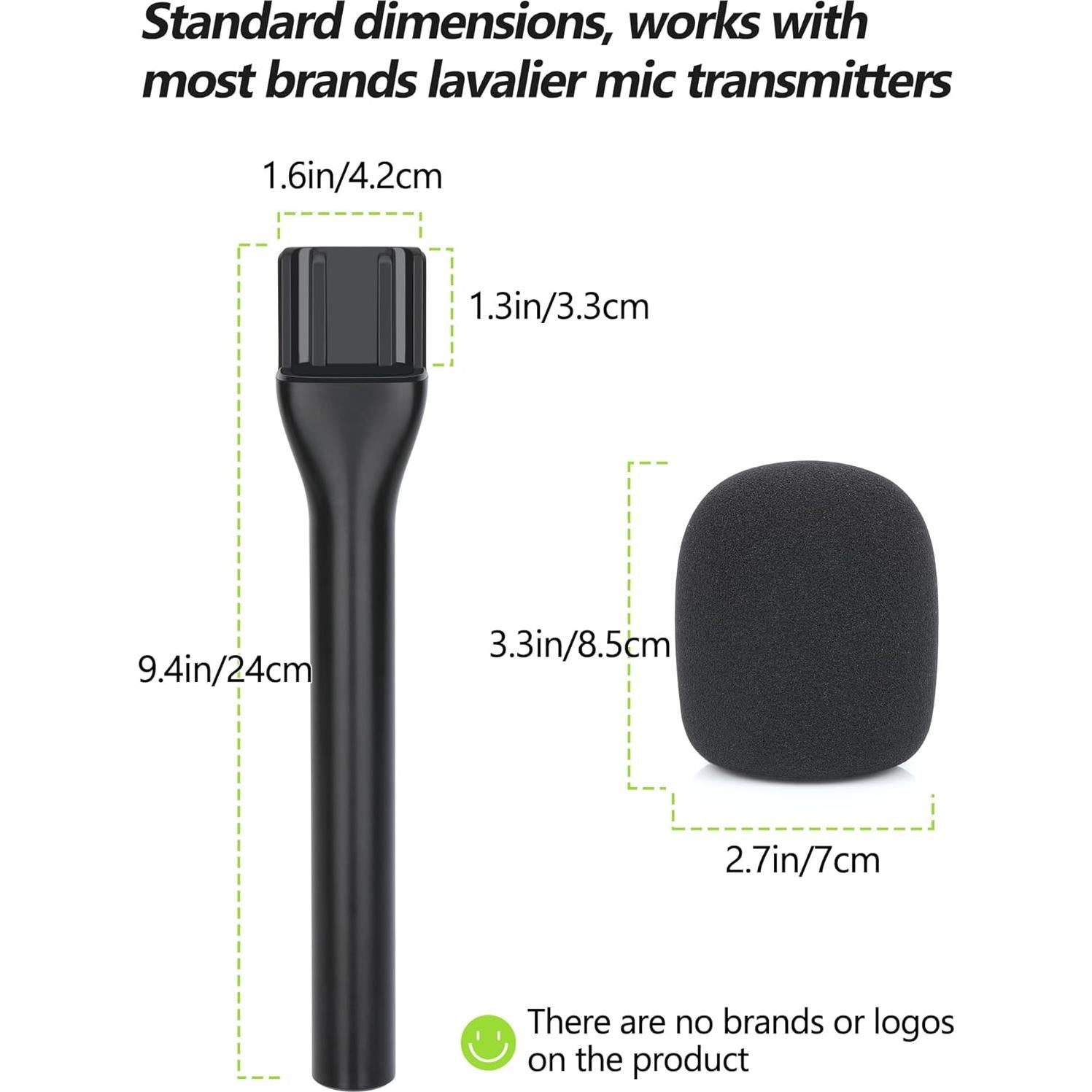 Adaptador de Micrófono de Entrevista Youshares para Rode Wireless Go II/Pro/ME