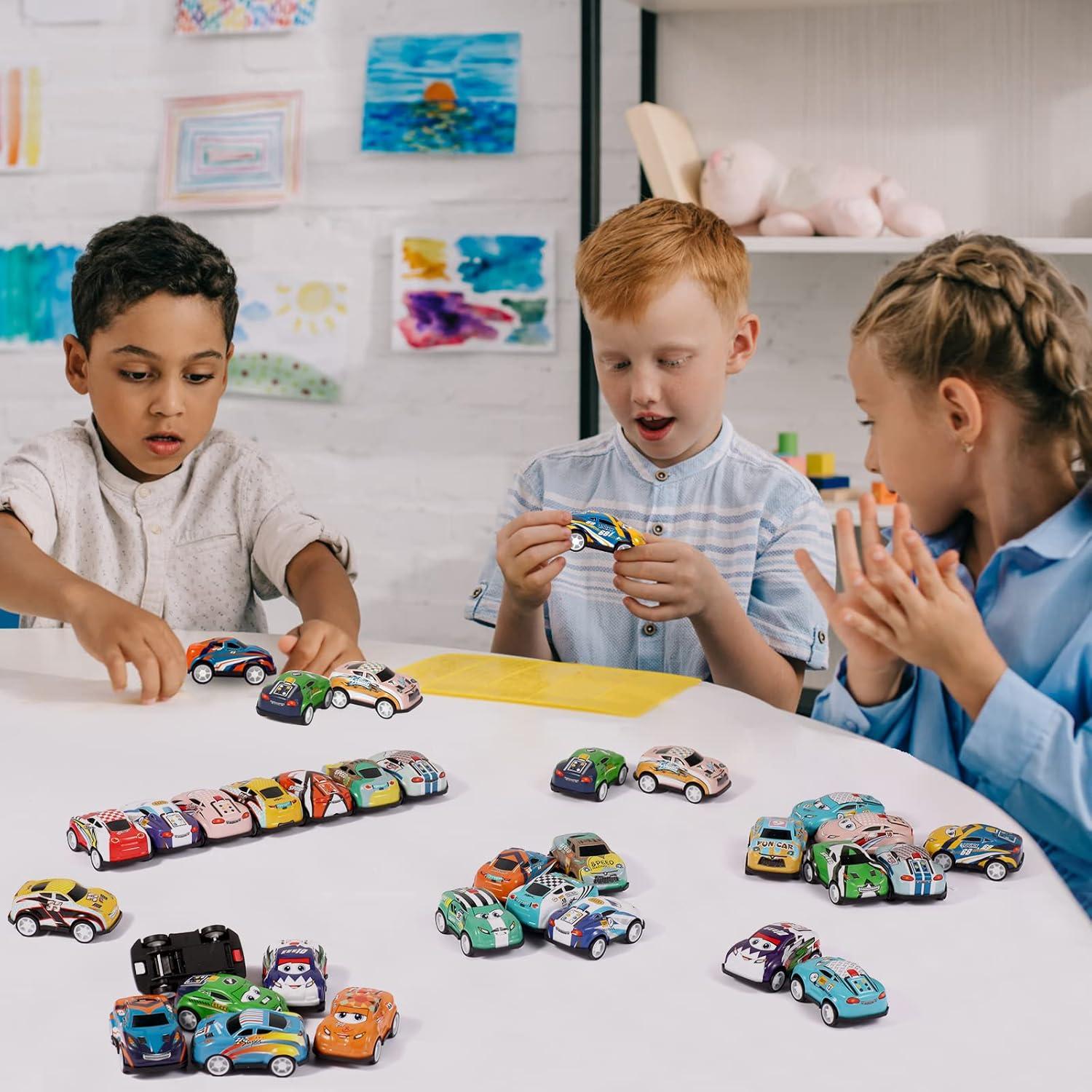 36 Coches de Retroceso para Niños Aruytps - Juguetes Mini