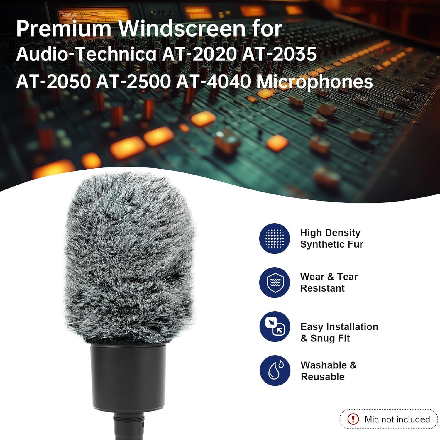 Filtro Pop Audio-Technica AT-2020/AT-2035/AT-2040/AT-2050