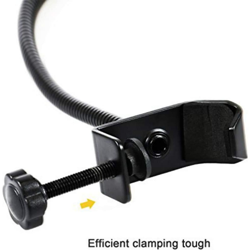 Filtro Pop de Micrófono de Estudio con Cuello de Ganso Ajustable