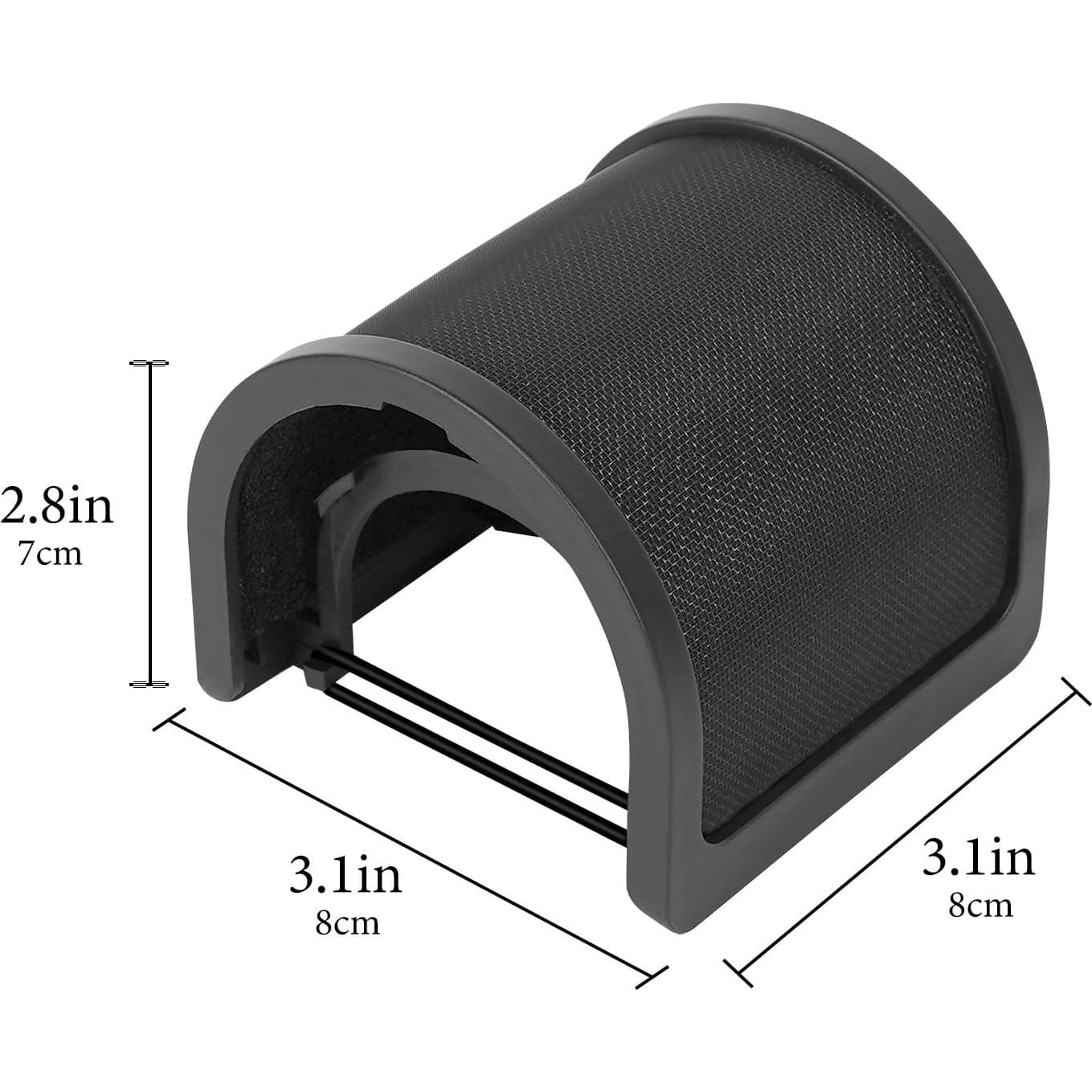 Filtro Pop Geekria para Micrófono Metalico Tamaño S