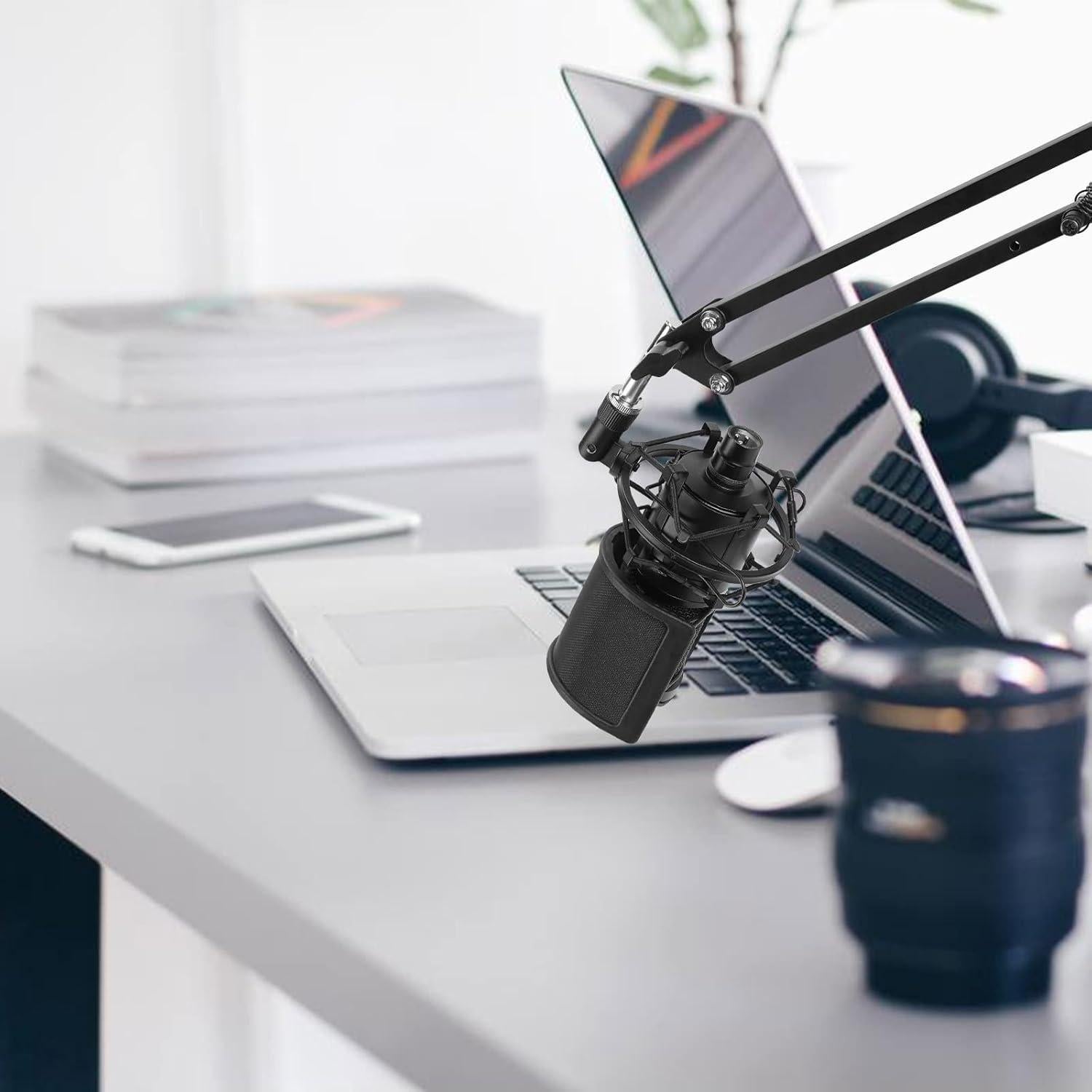 Filtro Pop Geekria para Micrófono Metalico Tamaño S