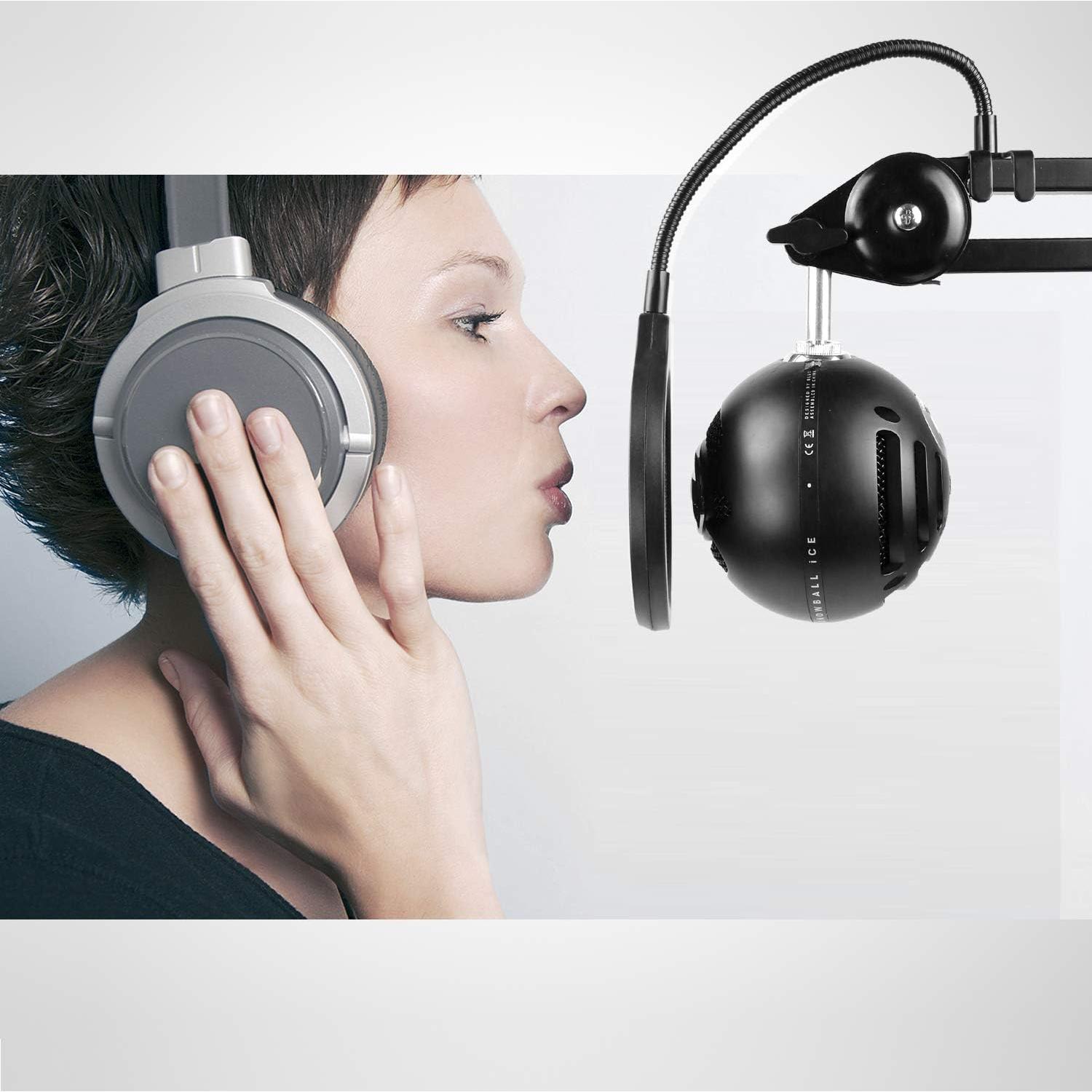 Filtro Pop Antiviento YOUSHARES para Micrófono Blue Snowball