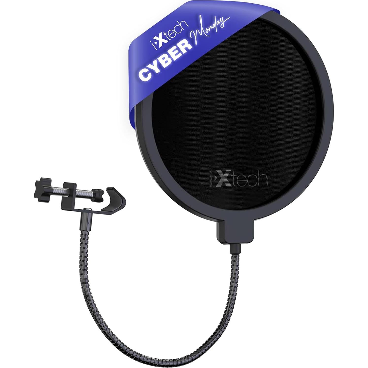 Filtro Pop IXTECH para Micrófono Blue Yeti Doble Capa
