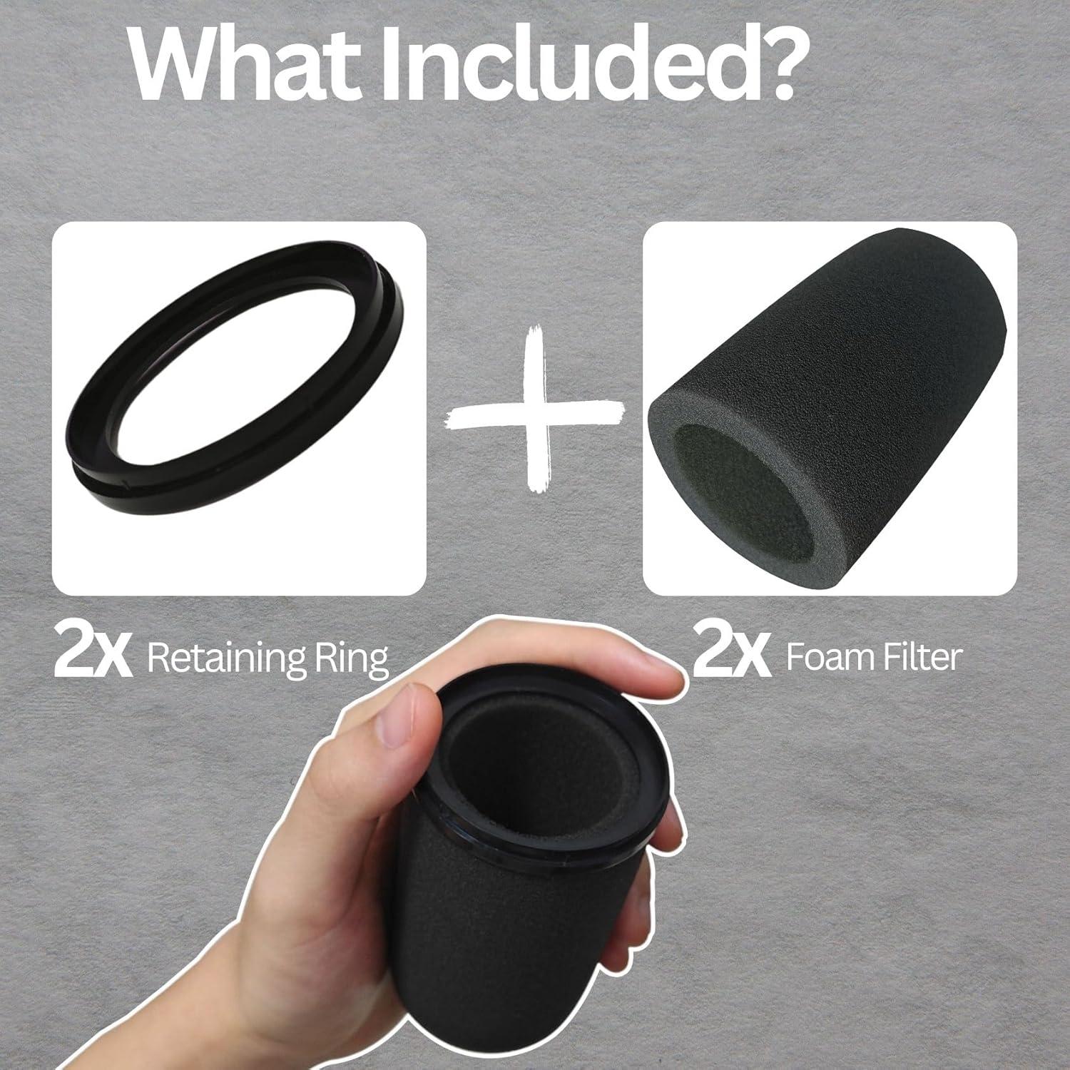 Cubierta de micrófono y anillo de retención RhymKawa SM7B