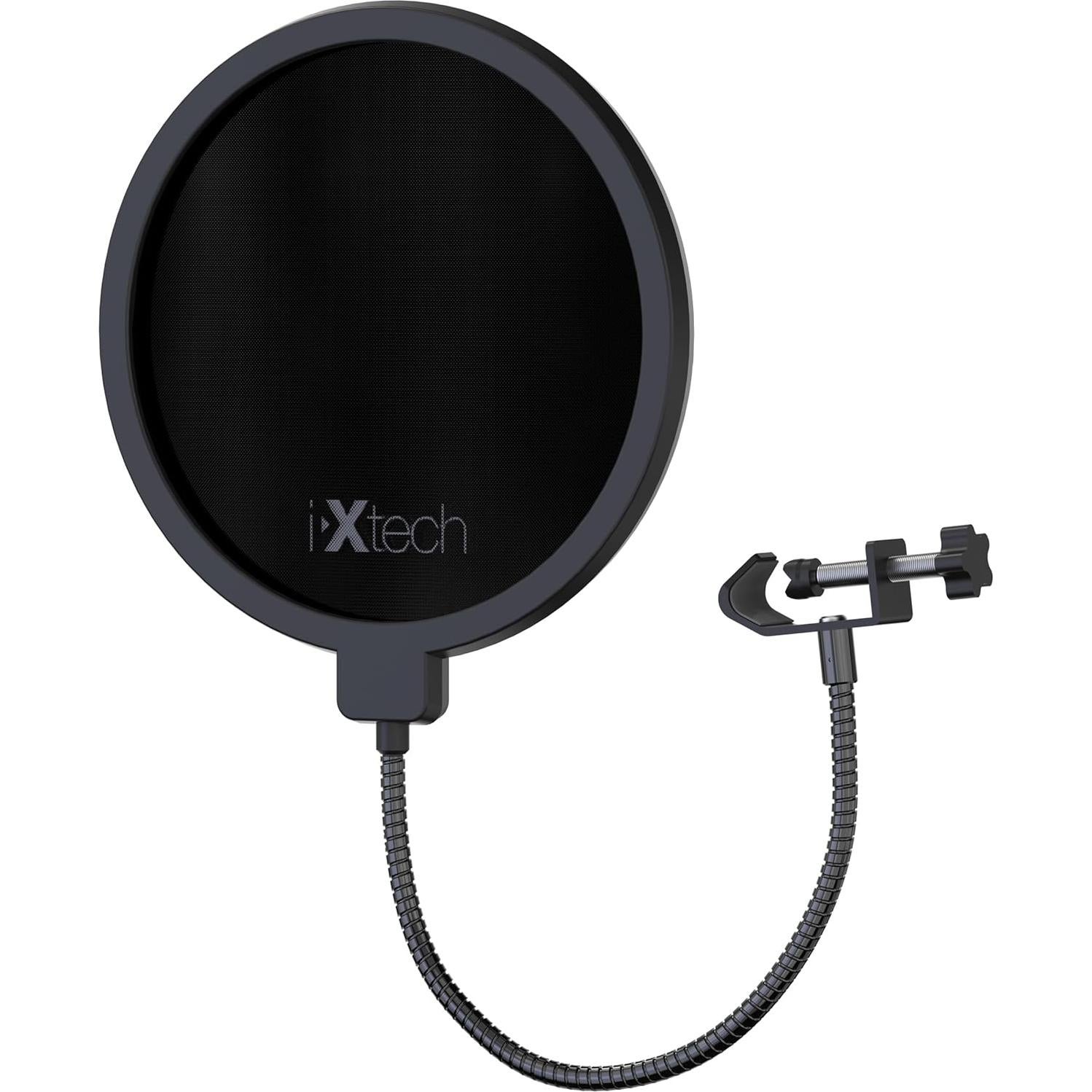 Filtro Pop IXTECH Doble Capa para Micrófono Blue Yeti