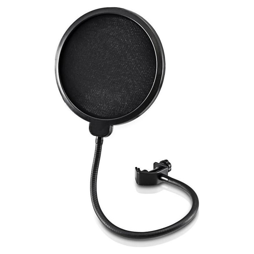 Filtro Pop Micrófono XPIX 15.9 cm Cuello Ganso Flexible