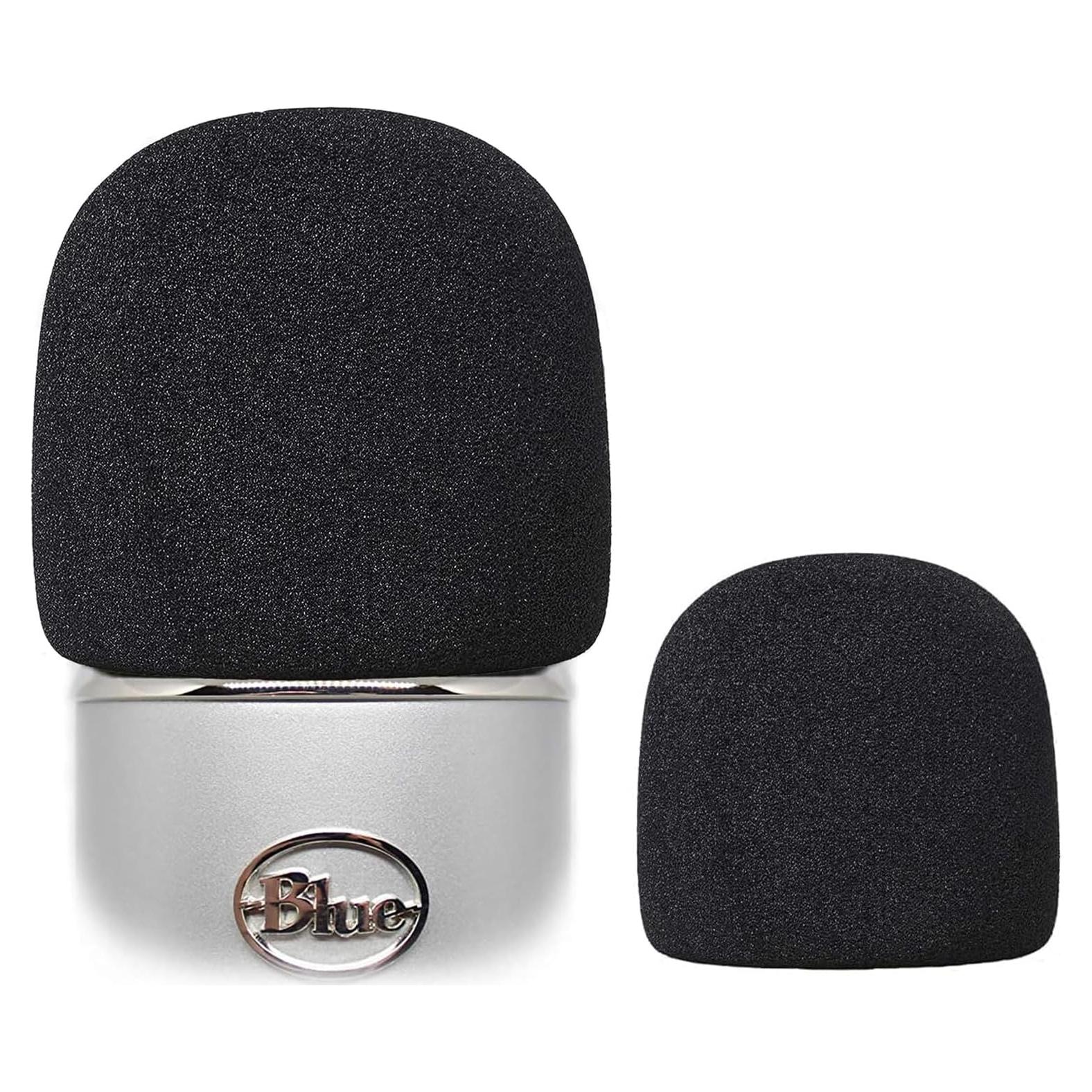 Paquete de 2 Filtros Pop para Micrófono Blue Yeti - Espuma Gruesa