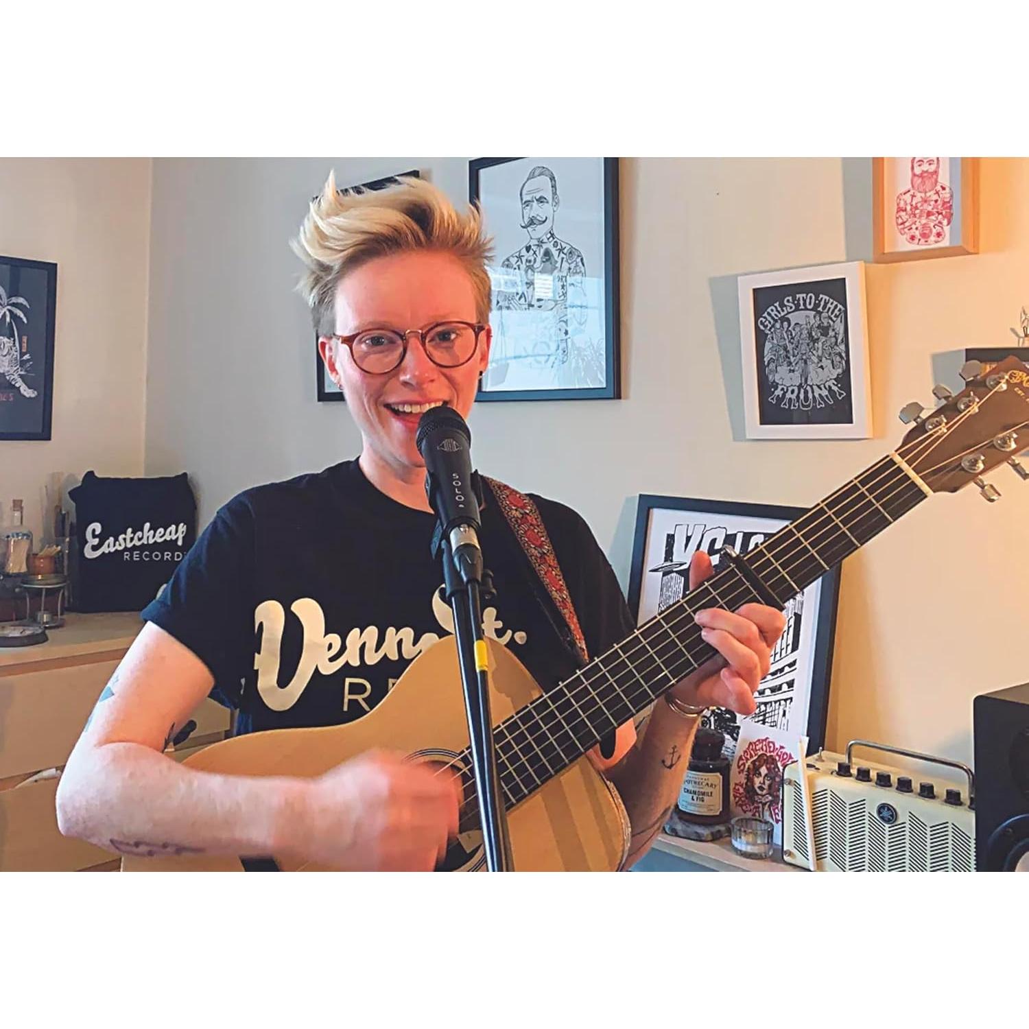 Micrófono Dinámico de Mano Sontronics Solo Supercardioide