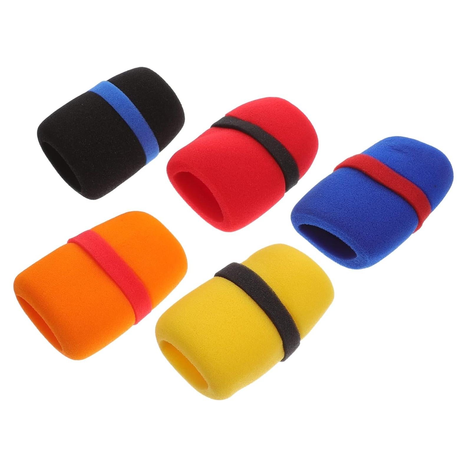 Fundas de Esponja para Micrófono Happyyami (5pcs) a Prueba de Viento