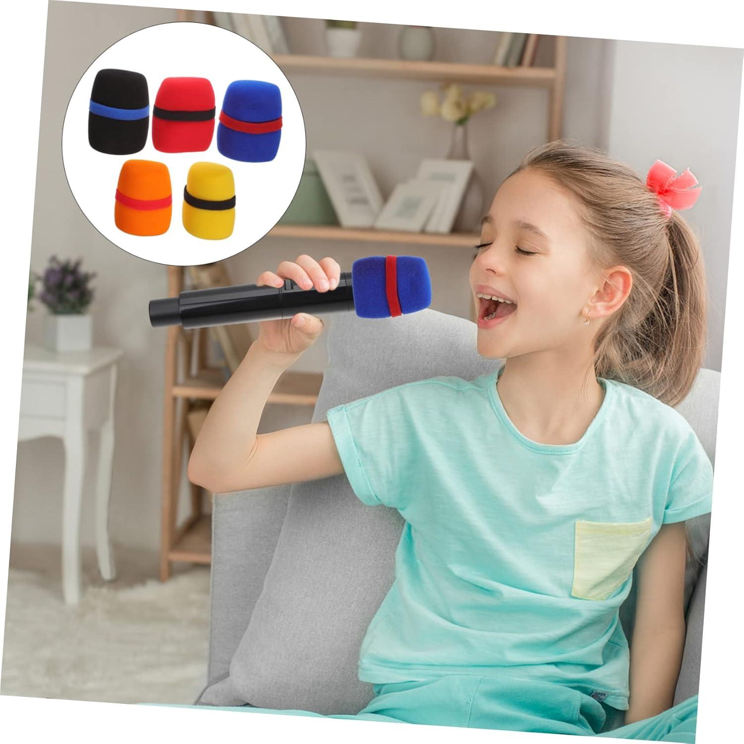 Fundas de Esponja para Micrófono Happyyami (5pcs) a Prueba de Viento