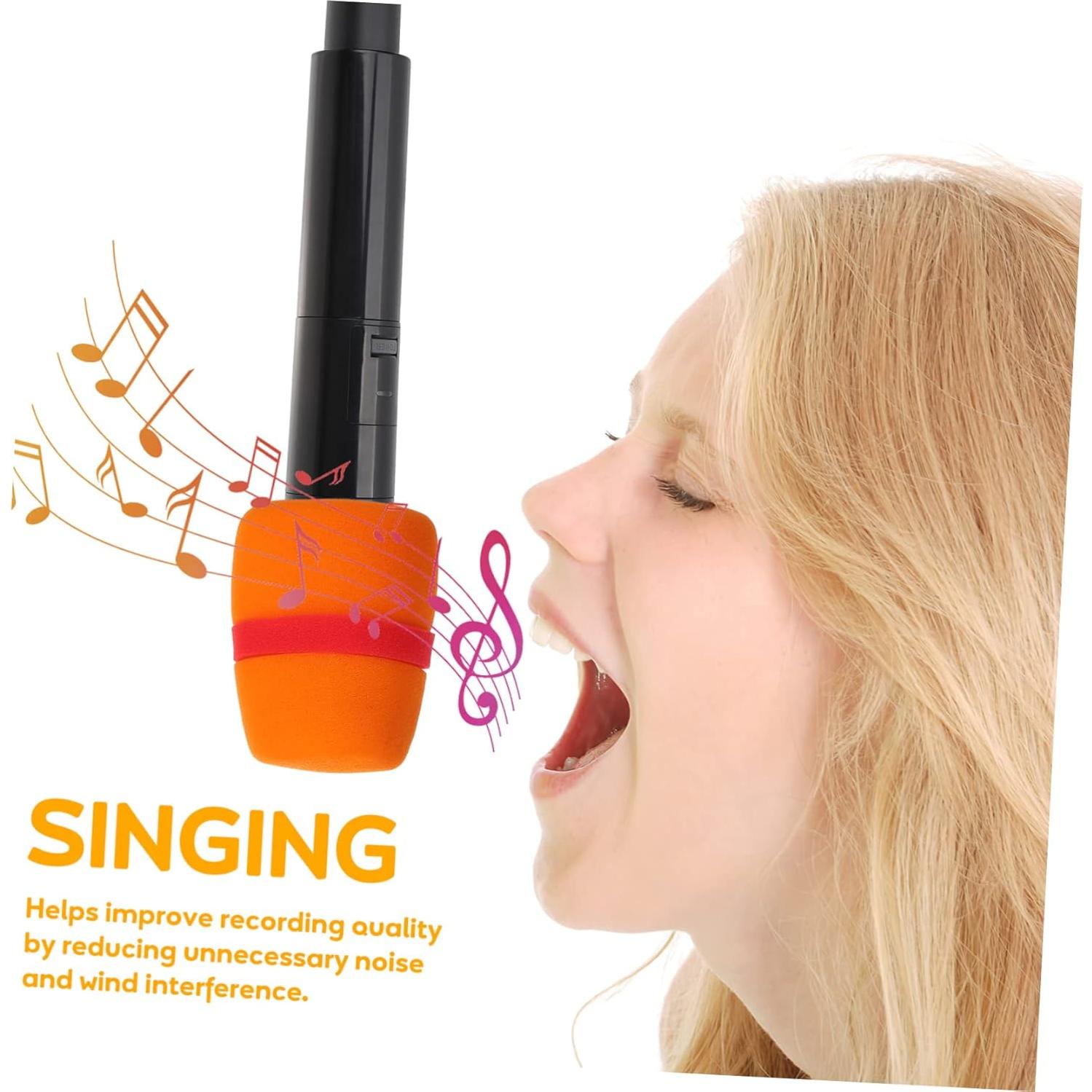 Fundas de Esponja para Micrófono Happyyami (5pcs) a Prueba de Viento