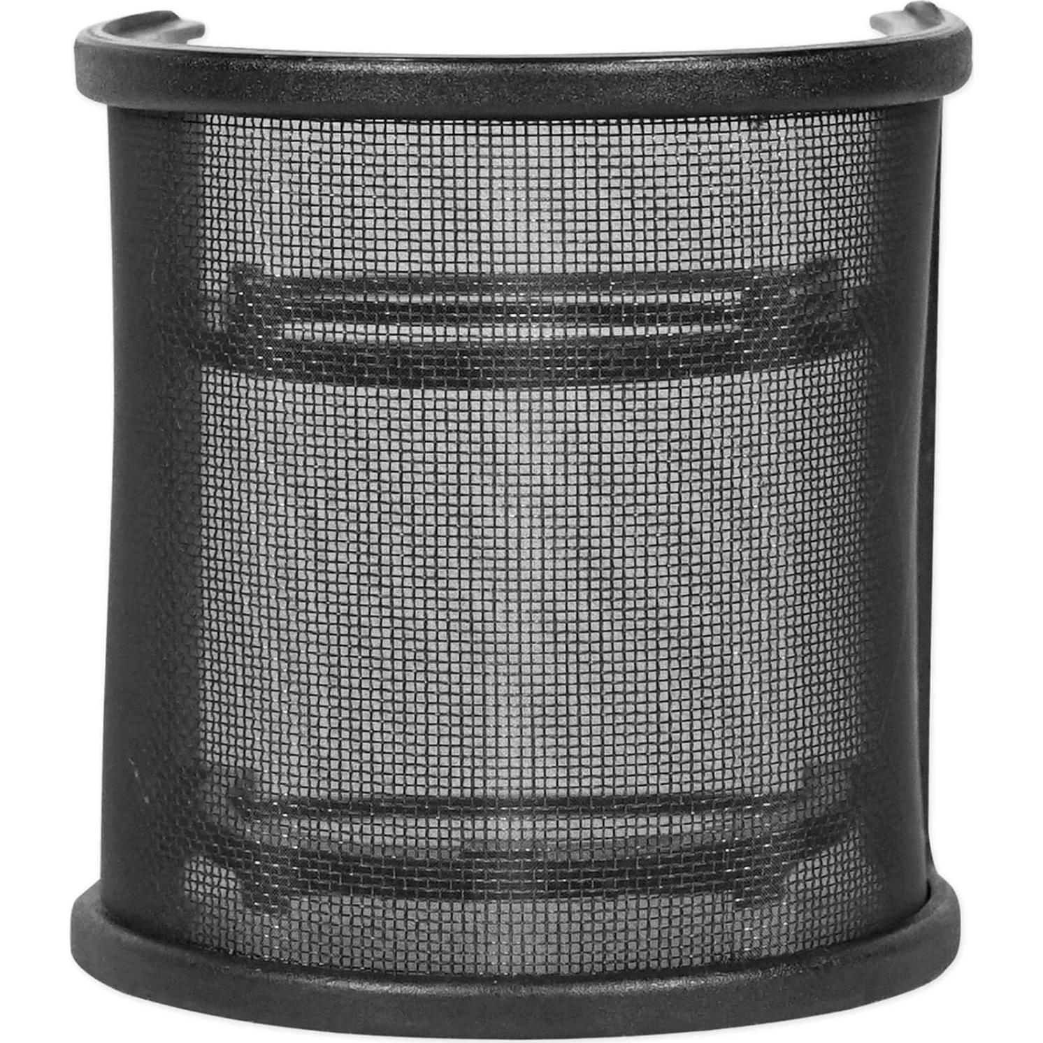 Filtro Pop Rockville RockPop Curve Negro, Malla Curvada, 1 Unidad