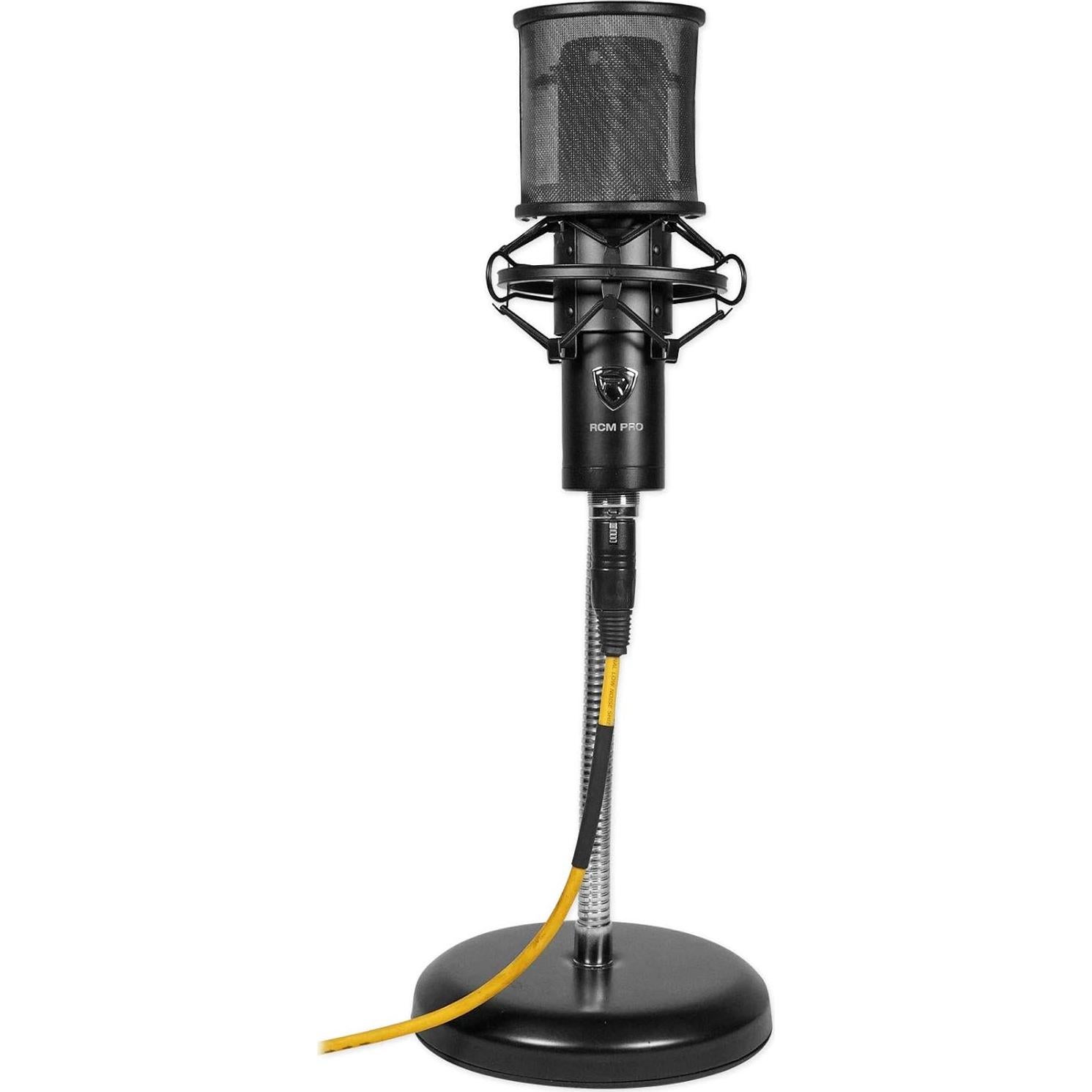 Filtro Pop Rockville RockPop Curve Negro, Malla Curvada, 1 Unidad