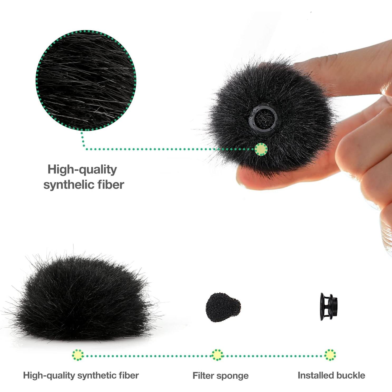 Filtro Pop para Micrófono Rode Wireless Go 2 - 2 Piezas