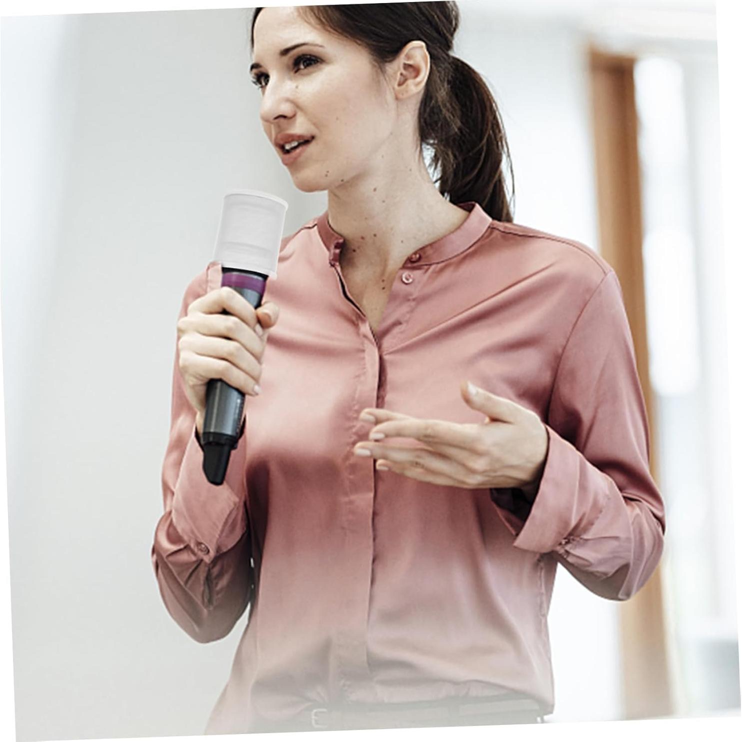 Filtro Pop Homoyoyo en Forma de U Blanco para Micrófono