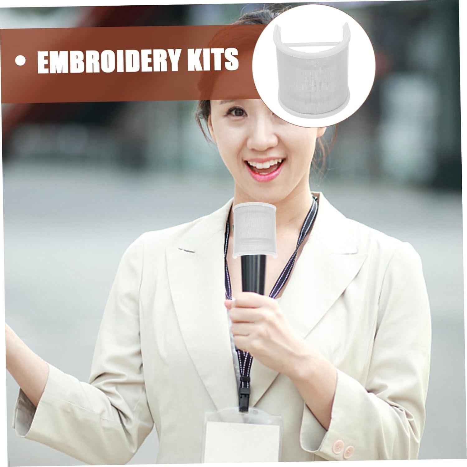 Filtro Pop Homoyoyo en Forma de U Blanco para Micrófono