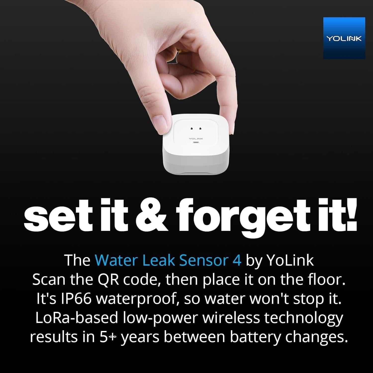 Kit de Inicio Hogar Inteligente YoLink Hub y 4 Sensores