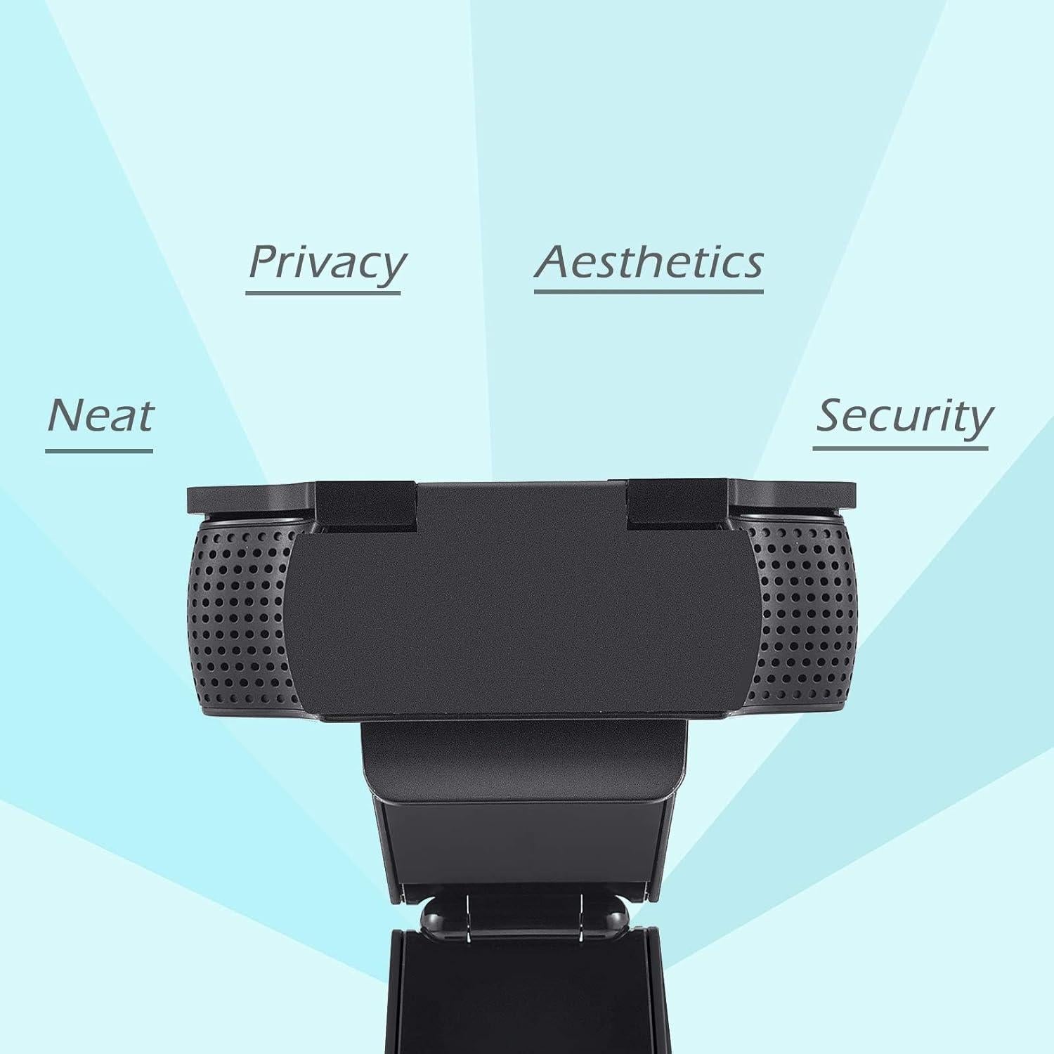 Cubierta de Webcam CloudValley para Logitech C920/C922 - Negro