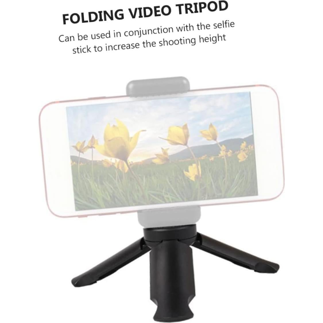 Trípode Plegable para Teléfono DIYEAH - Soporte Compacto