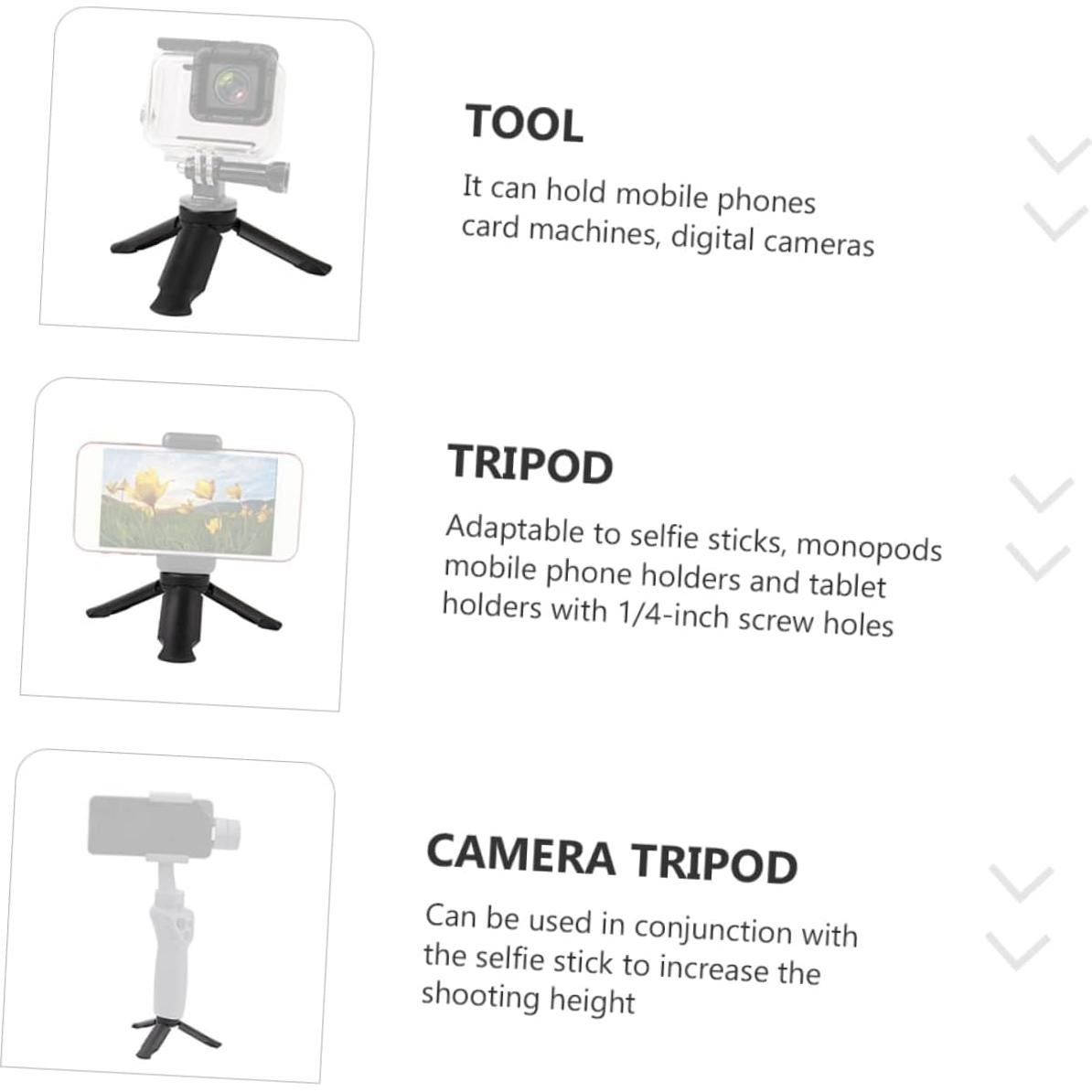 Trípode Plegable para Teléfono DIYEAH - Soporte Compacto