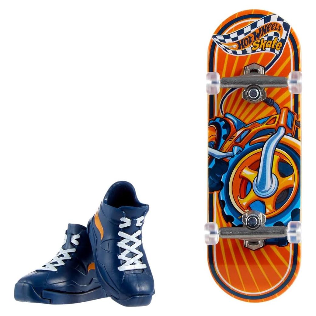 Fingerboard Hot Wheels Skate Trike Tony Hawk 10x3.2 cm