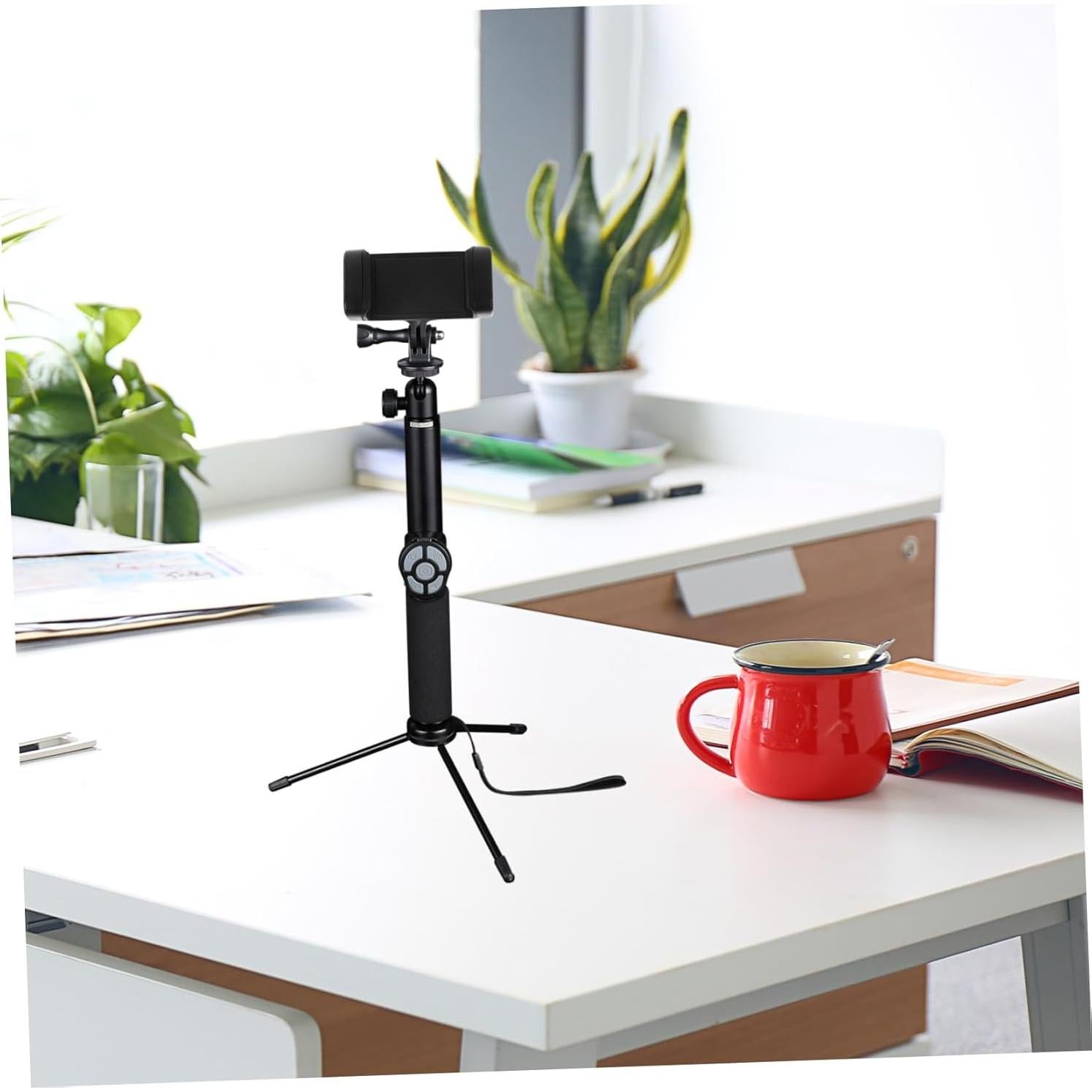 Soporte de trípode para teléfono Artibetter clip antideslizante