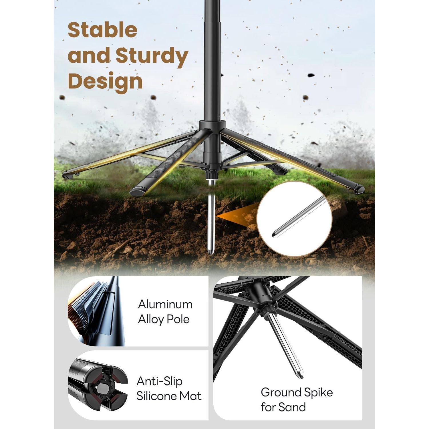 Trípode Automático USKEYVISION para Smartphone 68" Negro