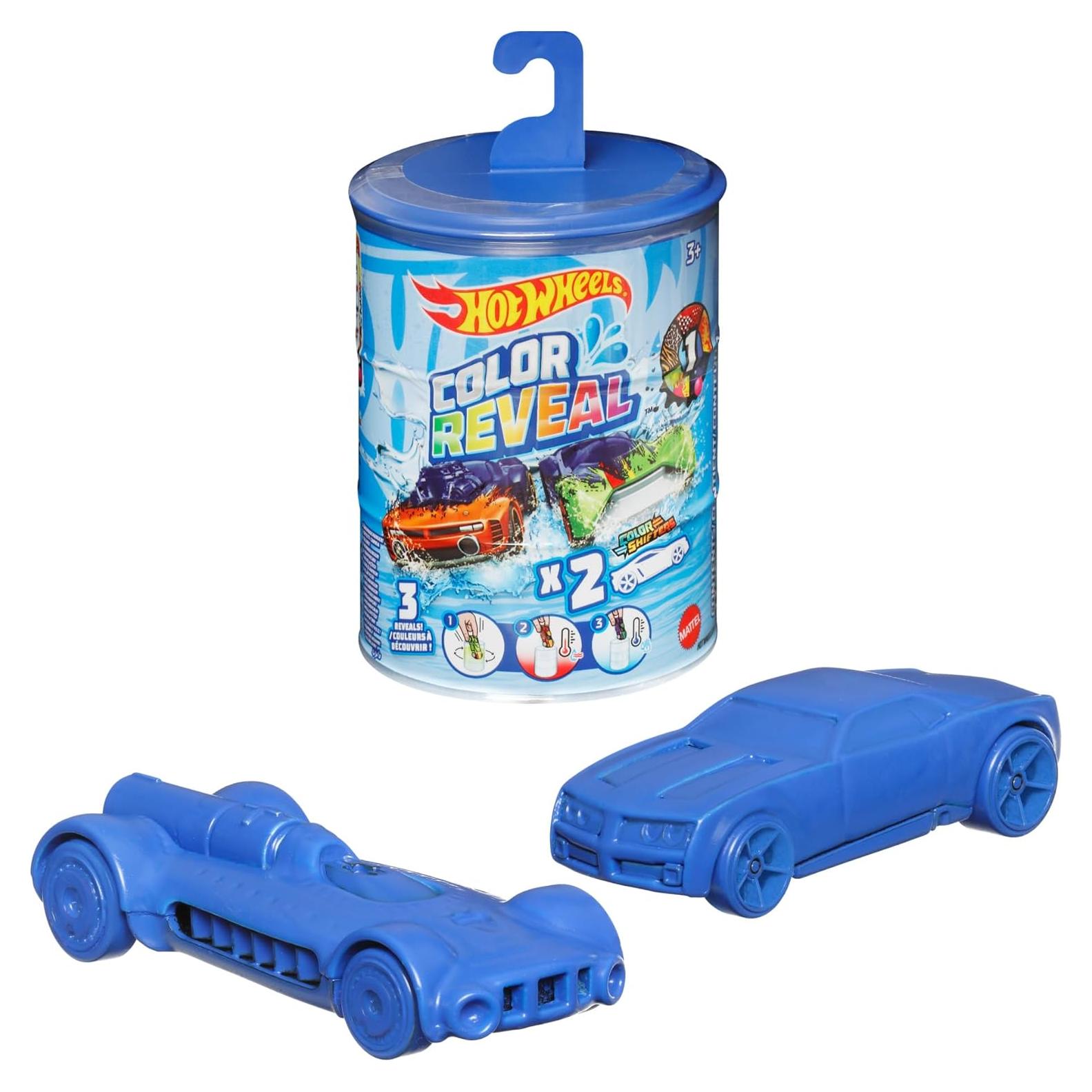 Set 2 Coches Hot Wheels Color Reveal 1:64 Sorpresa